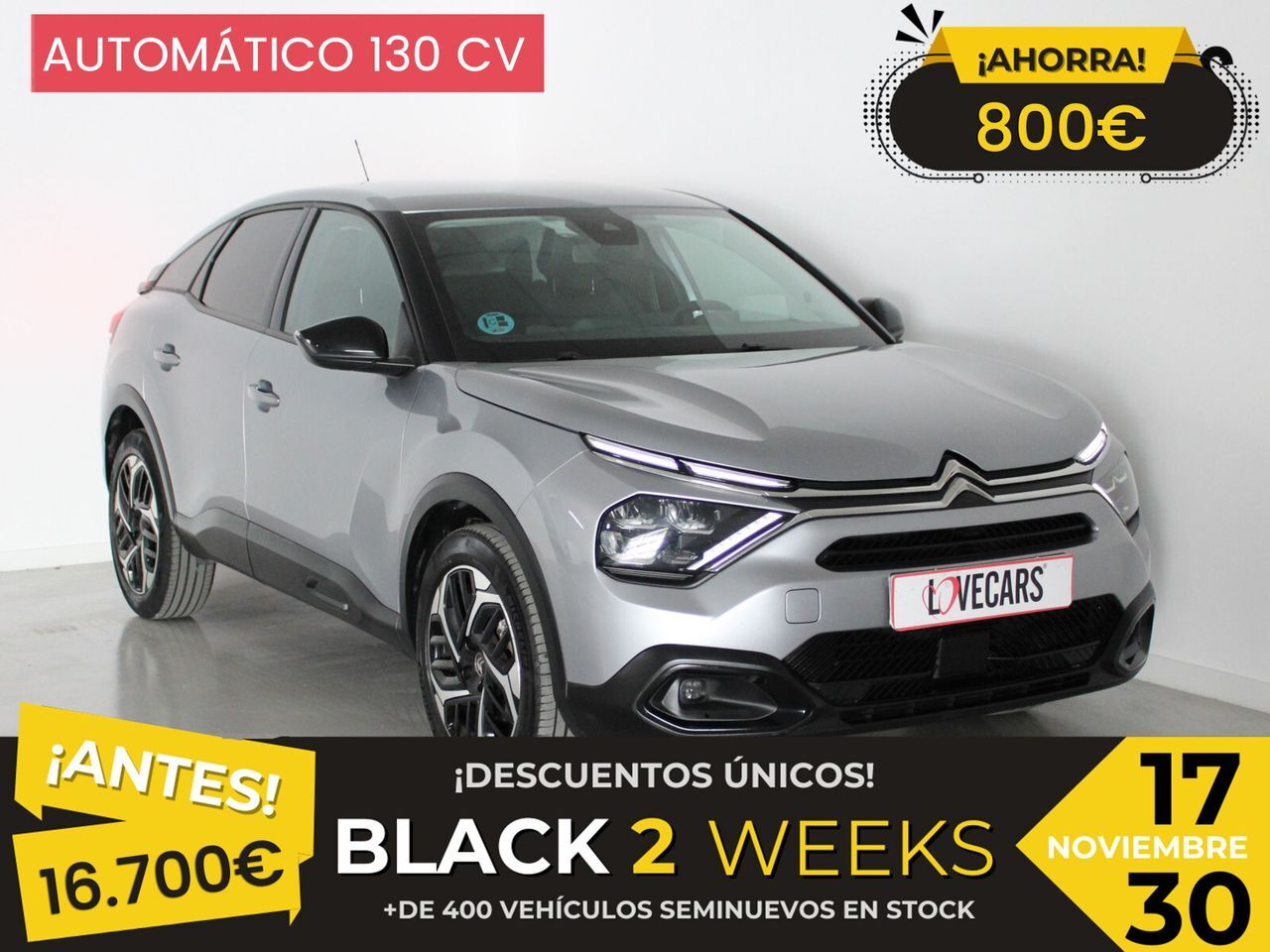 CITROEN C4 (BlueHDi 130 S&S EAT8 Feel Pack) en Pontevedra