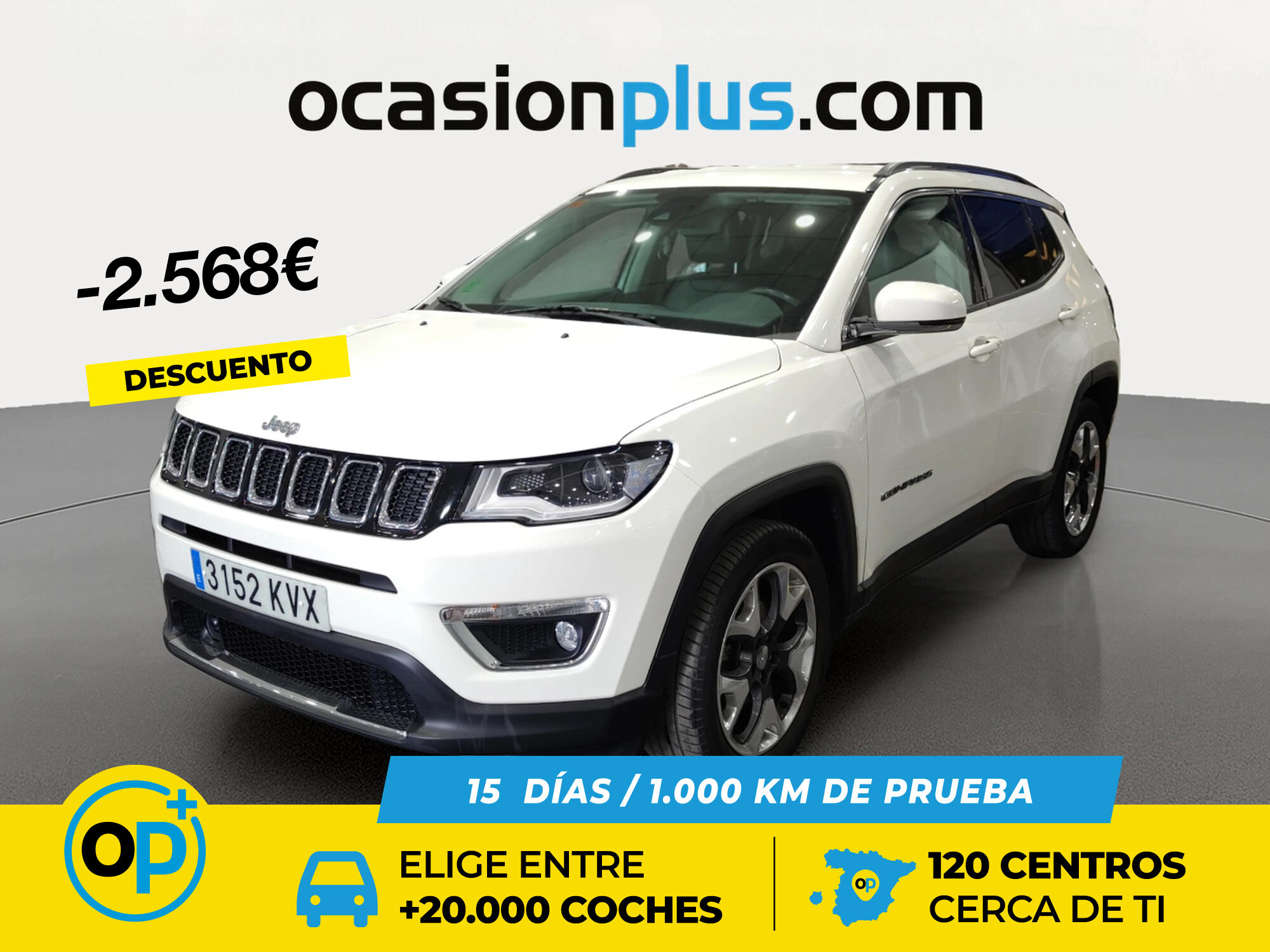 JEEP Compass (1.4 Multiair Limited 4x2 103 kW (140 CV)) en Madrid