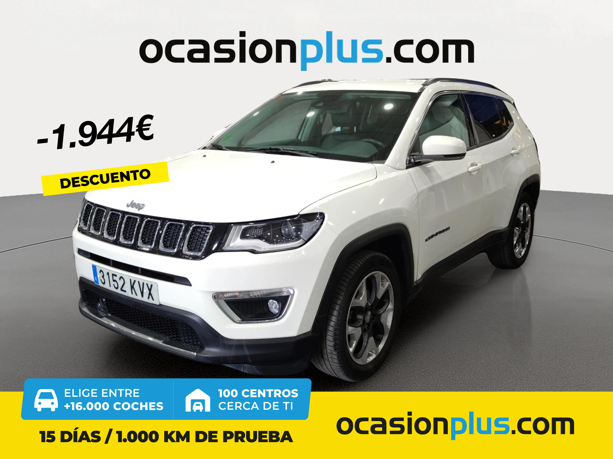 JEEP Compass (1.4 Multiair Limited 4x2 103 kW (140 CV)) en Madrid