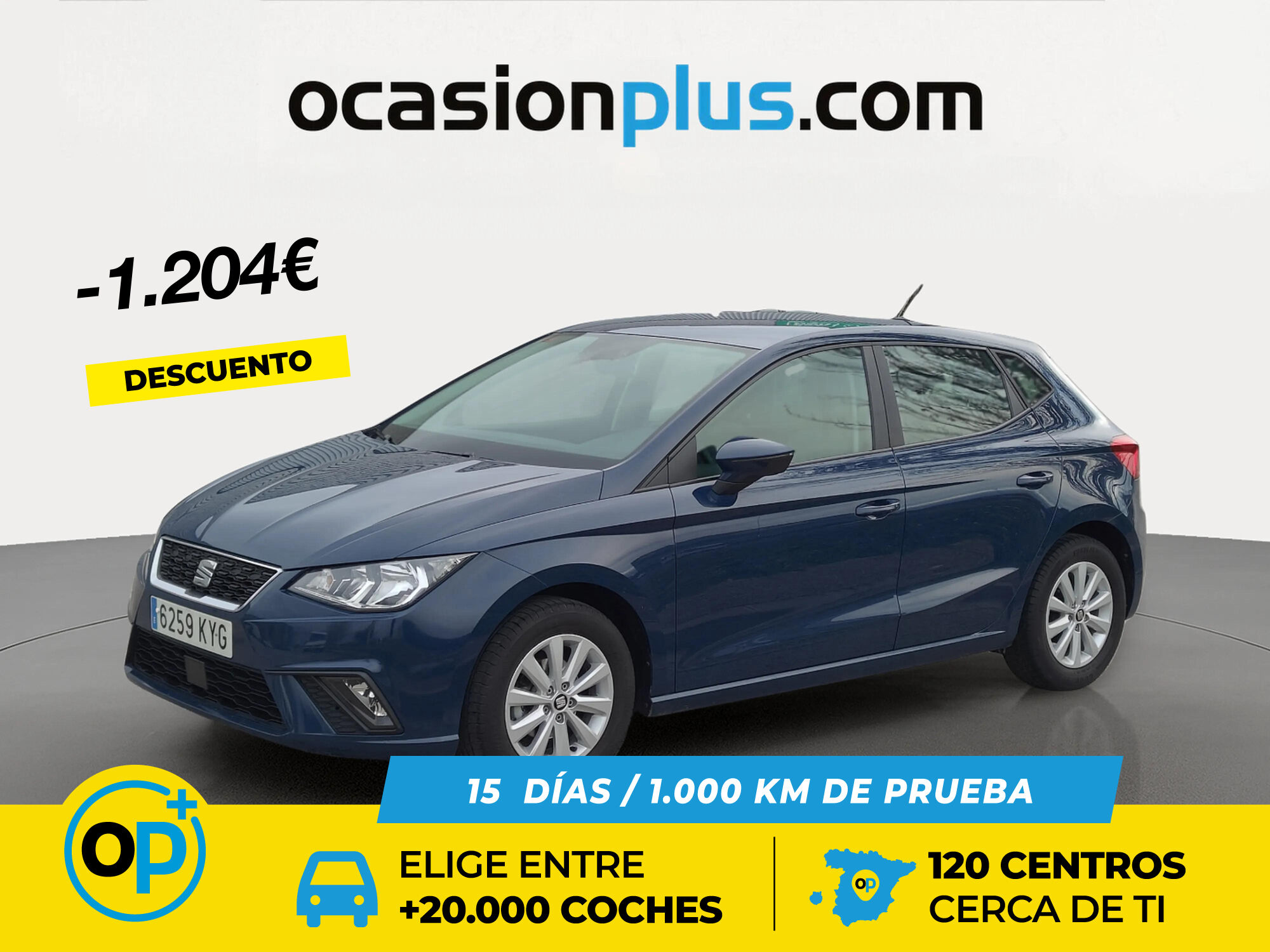 SEAT Ibiza (1.0 MPI Style 59 kW (80 CV)) en Madrid