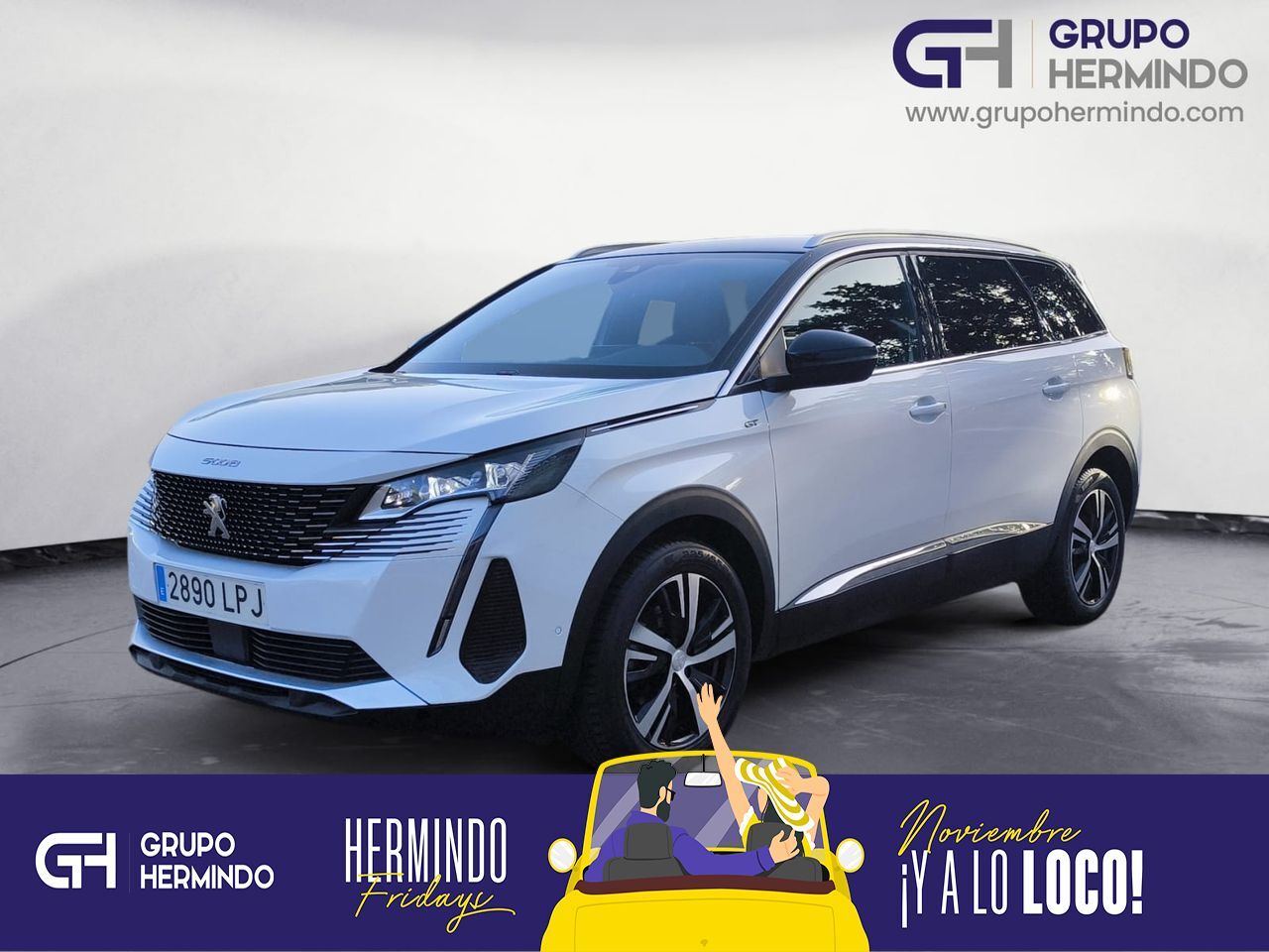 PEUGEOT 5008 (GT BLUE HDI 130 EAT8) en Pontevedra