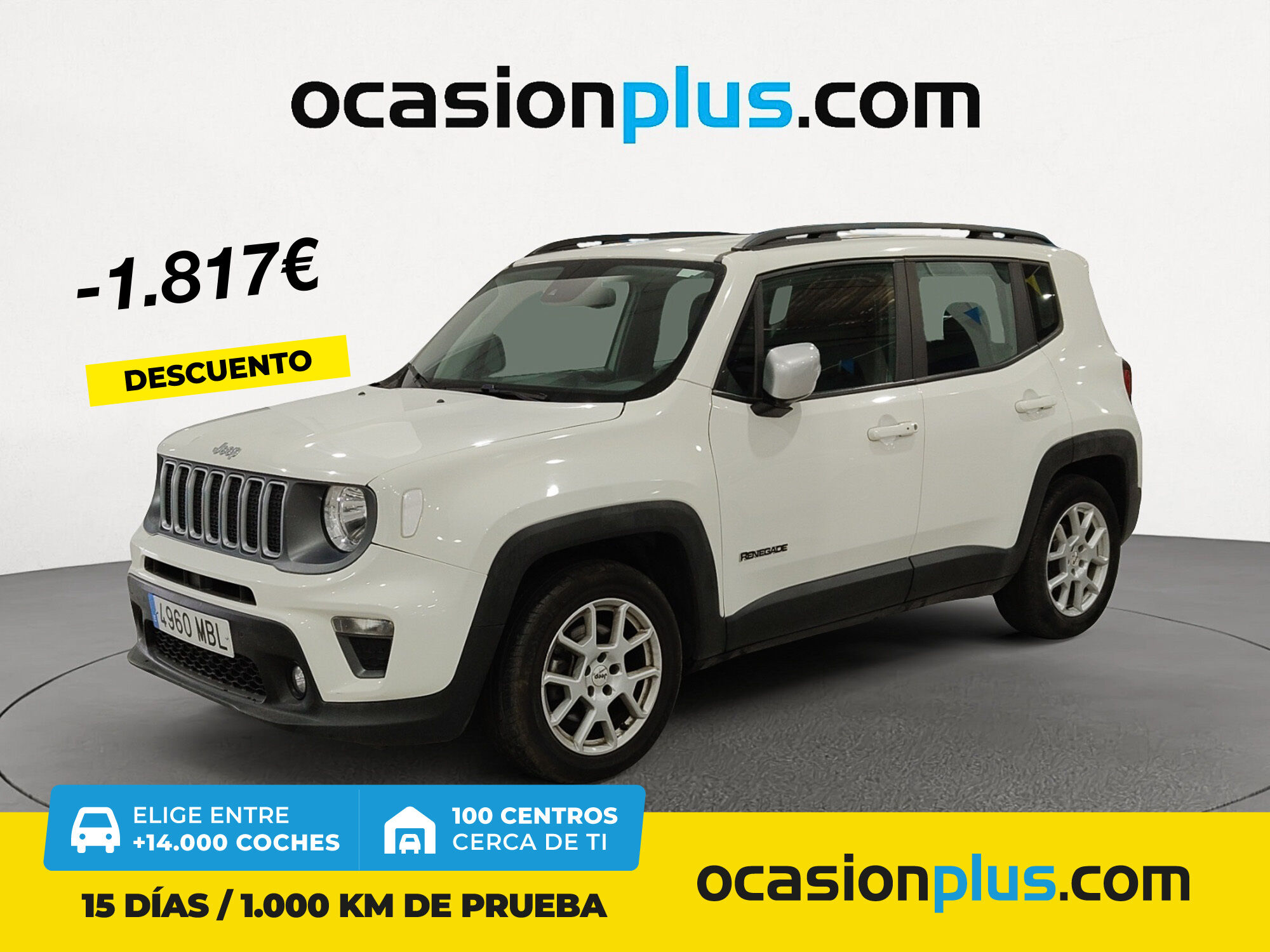 JEEP Renegade (eHybrid 1.5 Limited ATX 96 kW (130 CV)) en Madrid