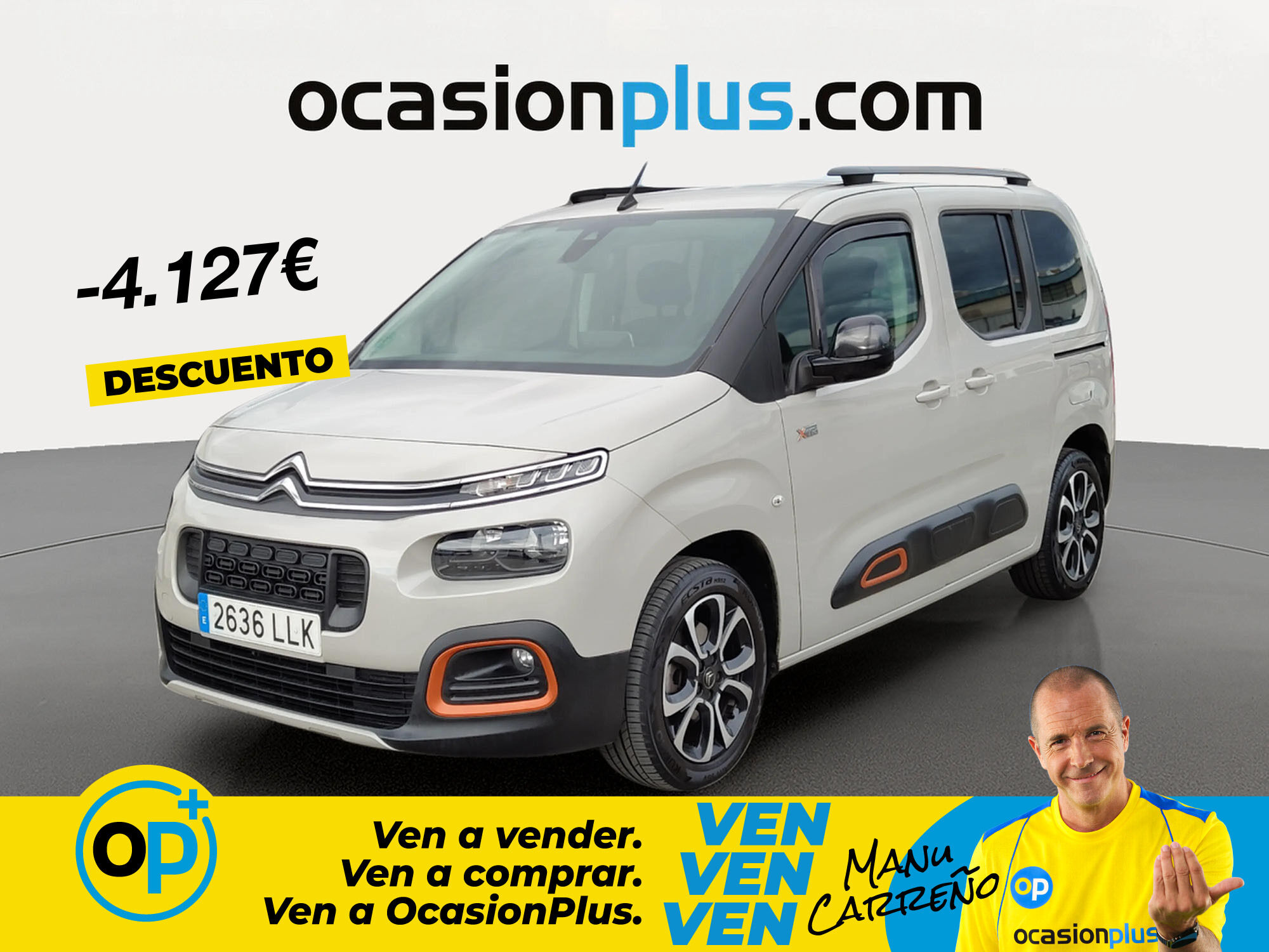 Foto del CITROEN Berlingo BlueHDi S&S Talla M Shine 130