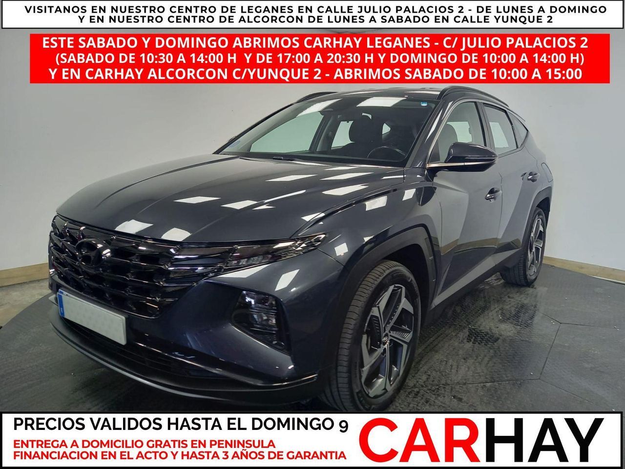 HYUNDAI Tucson (1.6 TGDI PHEV 195KW MAXX AUTO 4X4) en Madrid