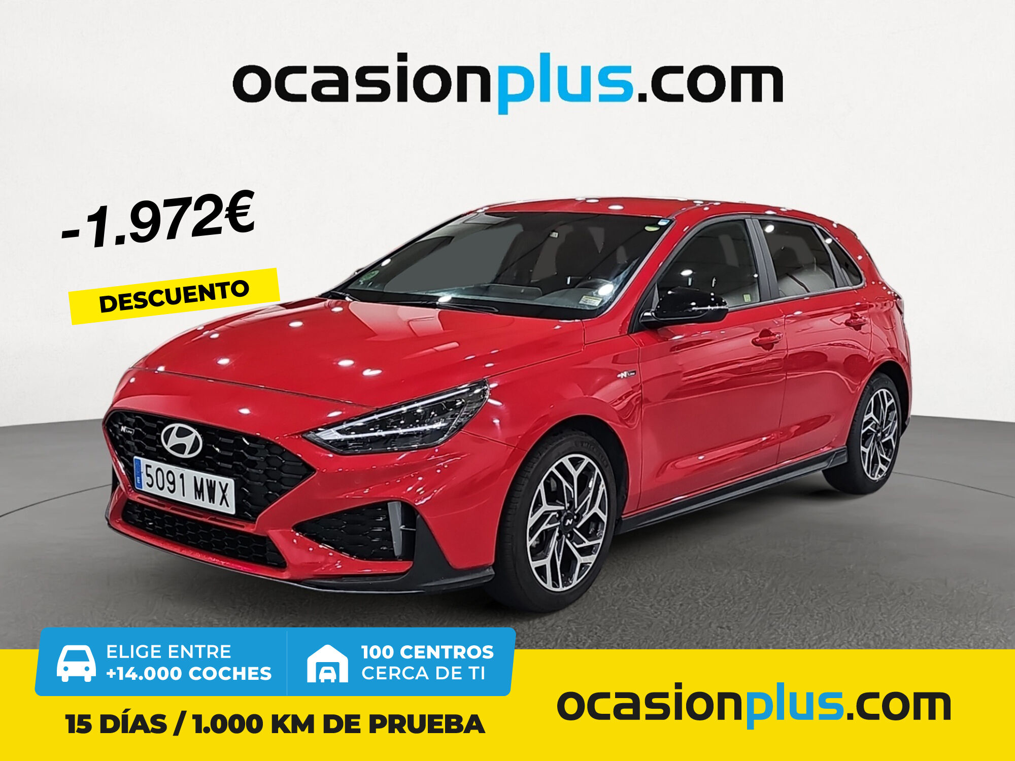 HYUNDAI i30 (1.0 TGDI N Line 74 kW (100 CV)) en Madrid