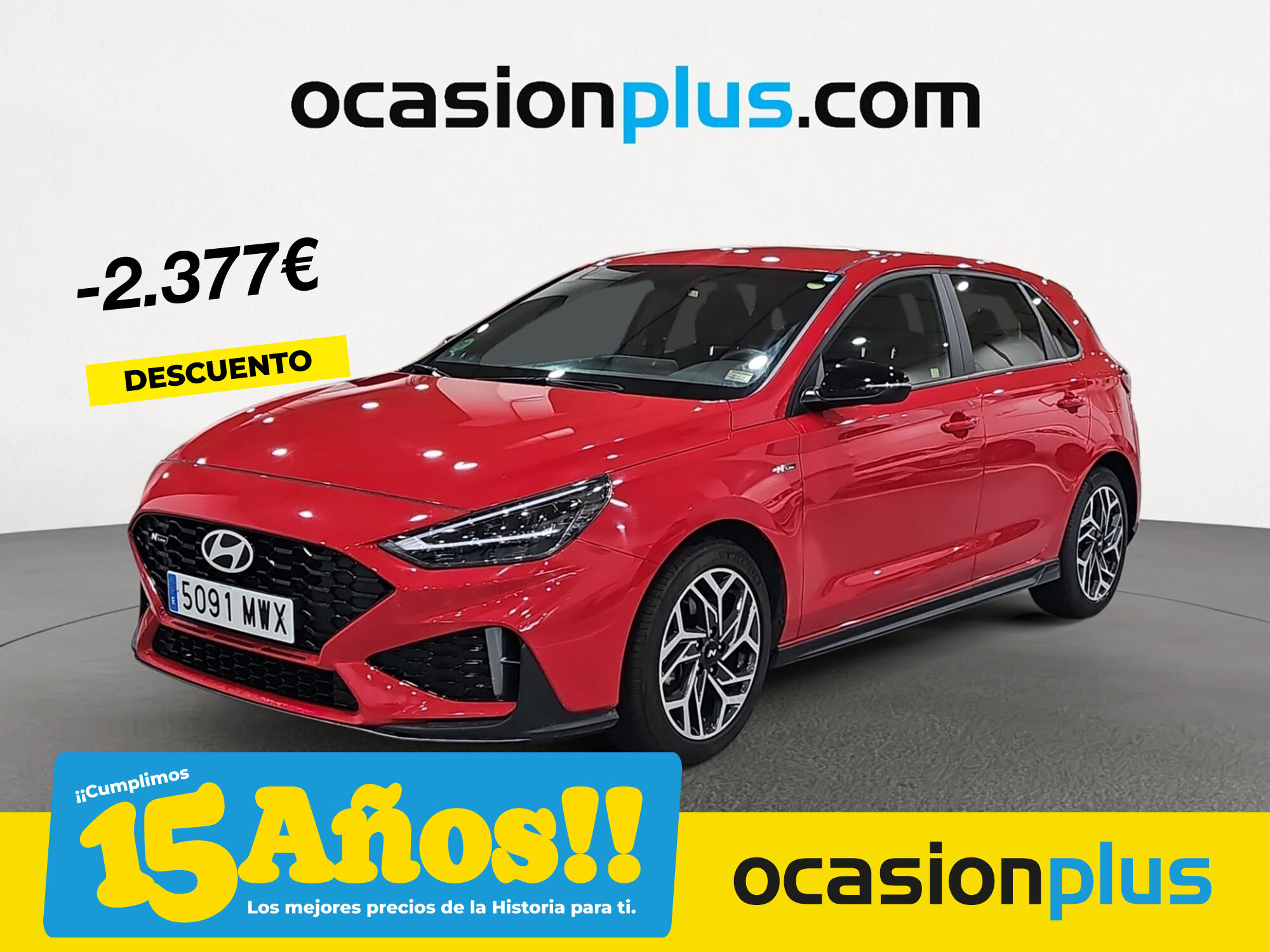 HYUNDAI i30 (1.0 TGDI N Line 74 kW (100 CV)) en Madrid
