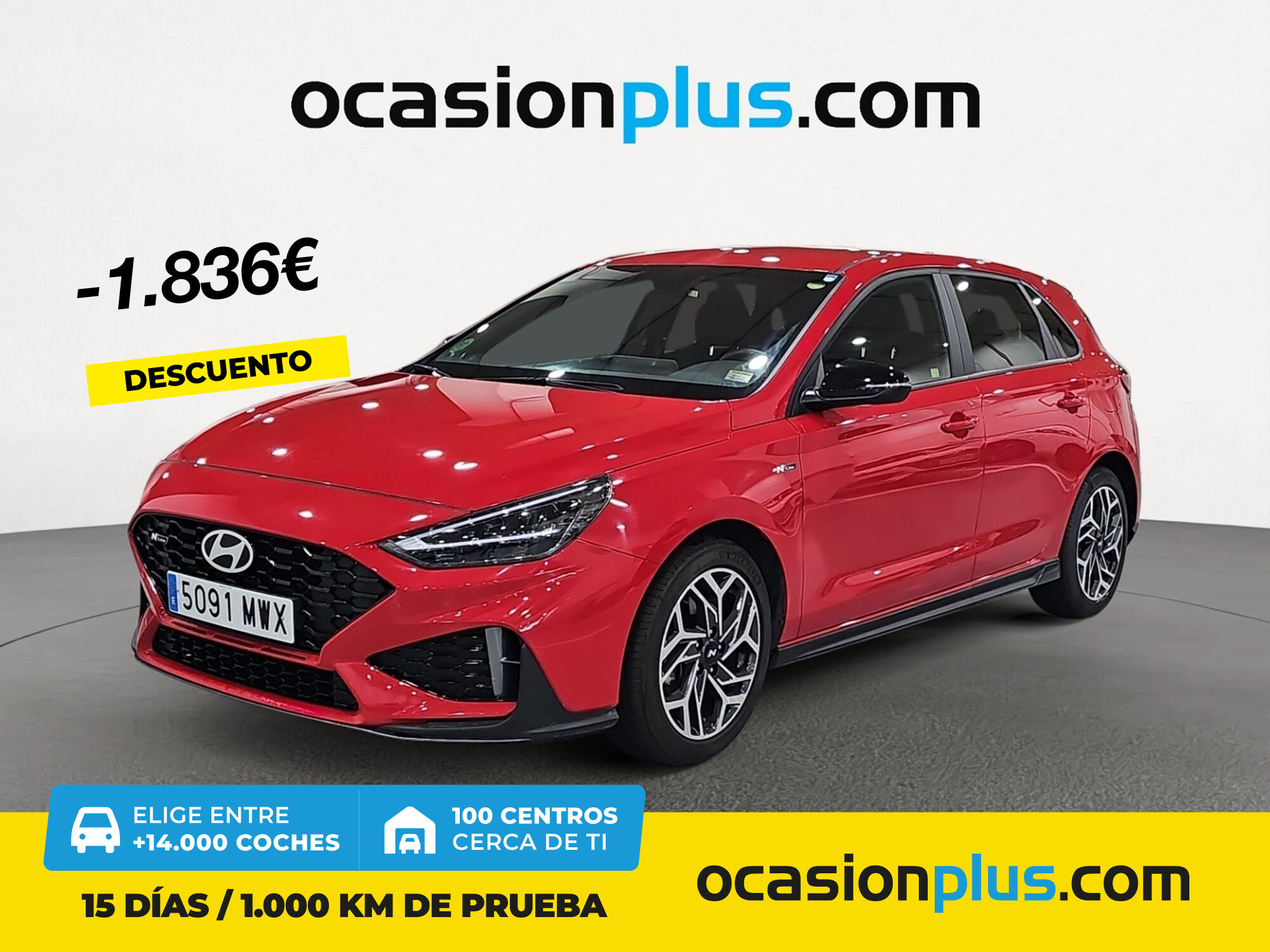 HYUNDAI i30 (1.0 TGDI N Line 74 kW (100 CV)) en Madrid