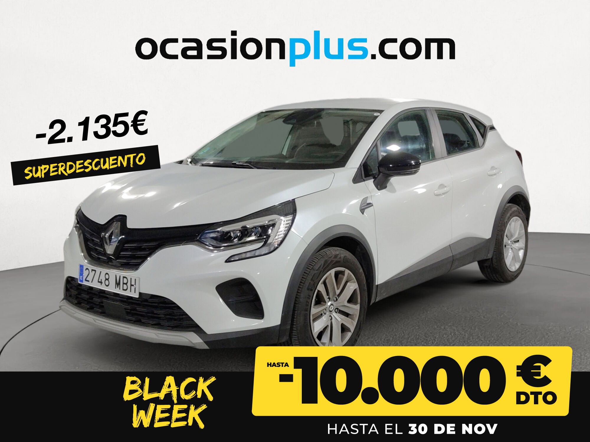 RENAULT Captur (Intens TCe GLP 74 kW (100 CV)) en Madrid