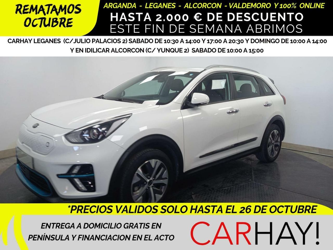 KIA Niro (DRIVE 204CV - 460KM AUTONOMIA) en Madrid