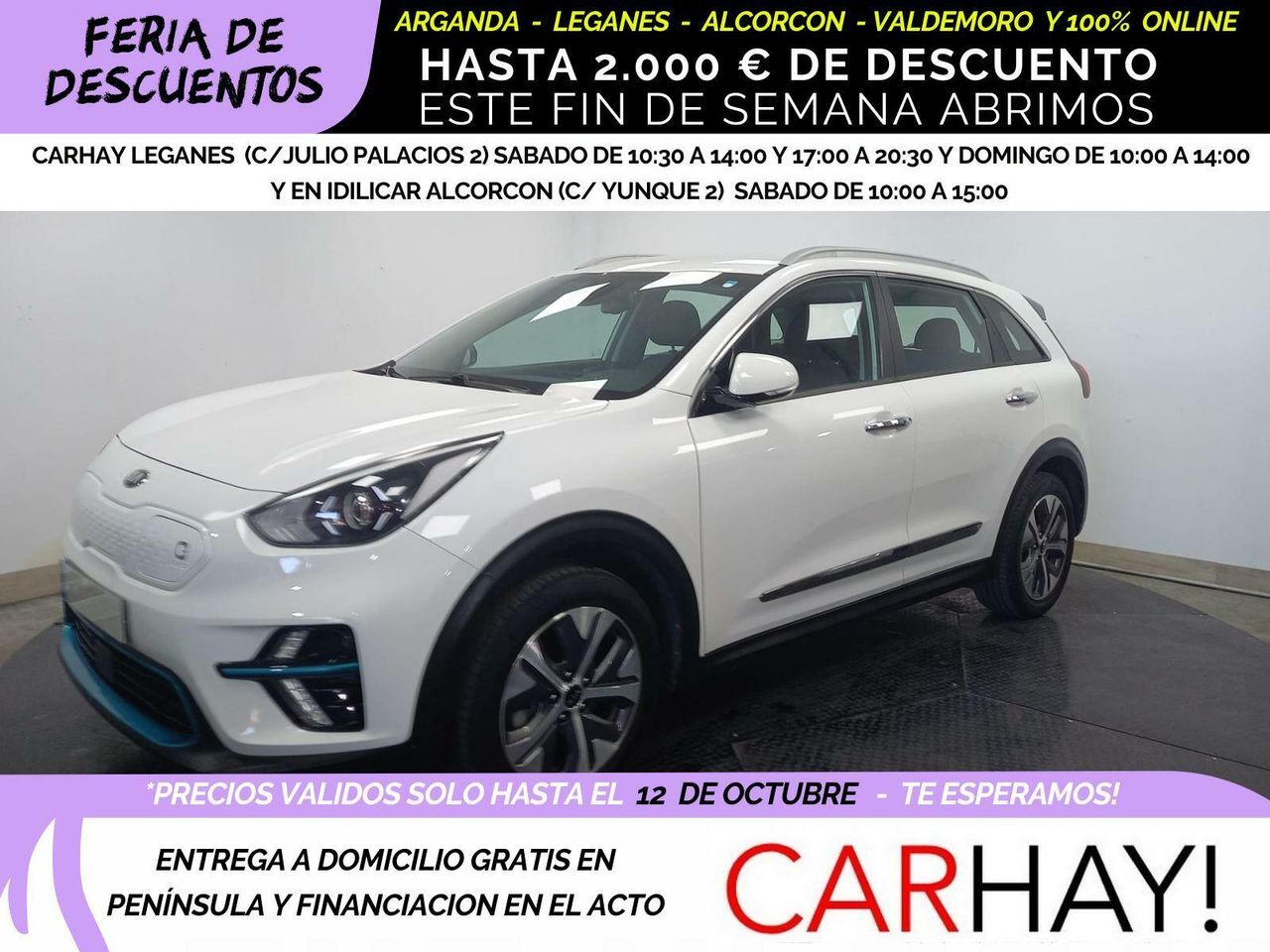 KIA Niro (DRIVE 204CV - 460KM AUTONOMIA) en Madrid