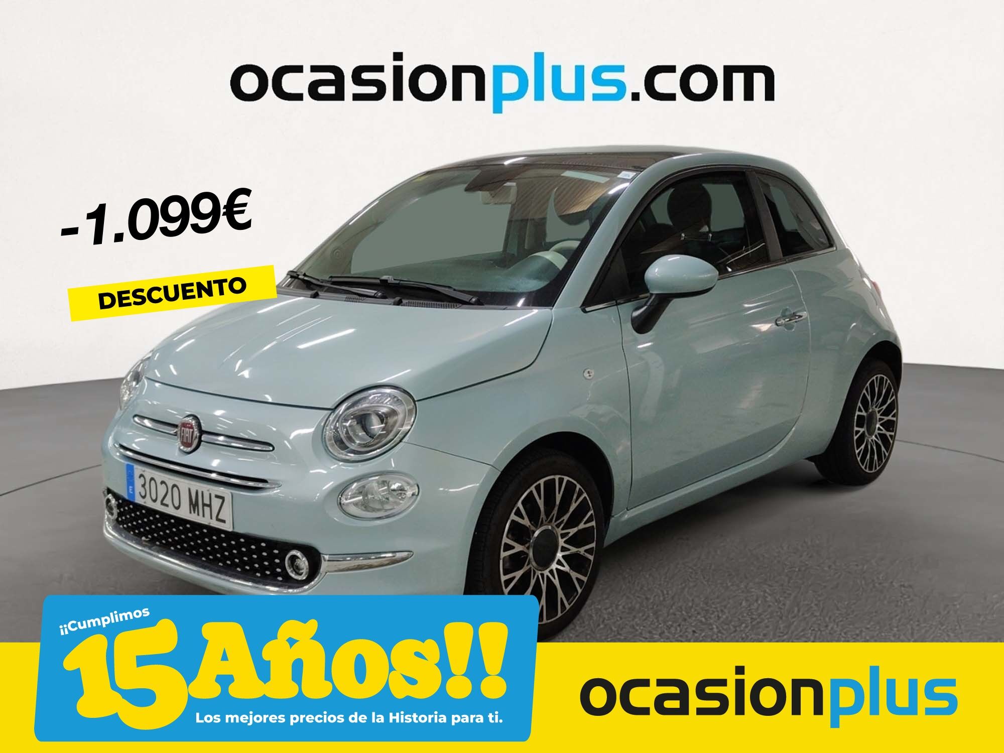 FIAT 500 (1.0 Hybrid Dolcevita 51 kW (70 CV)) en Madrid