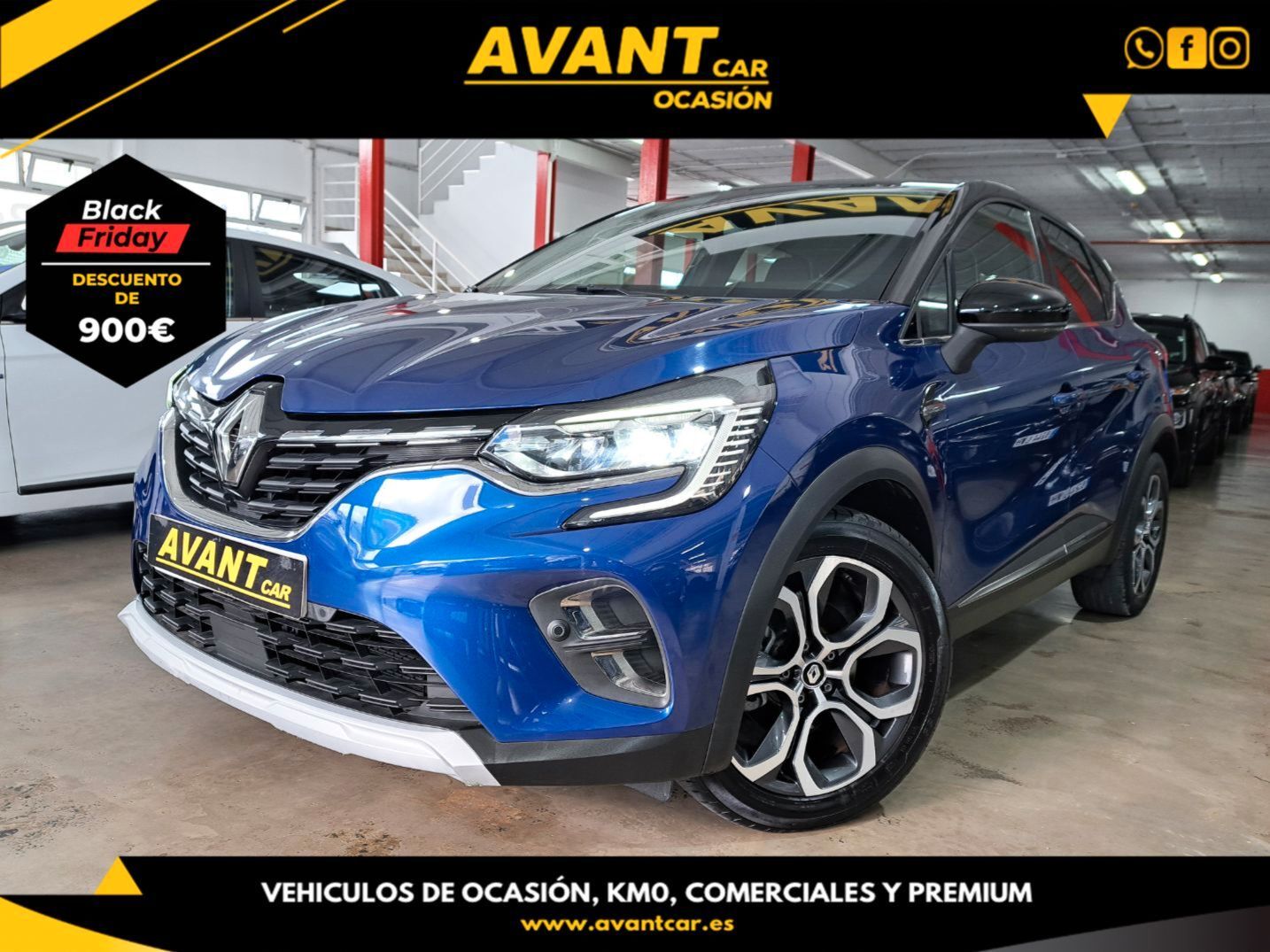 RENAULT Captur (E-TECH Híbrido Enchufable Zen 117kW) en Palmas, Las