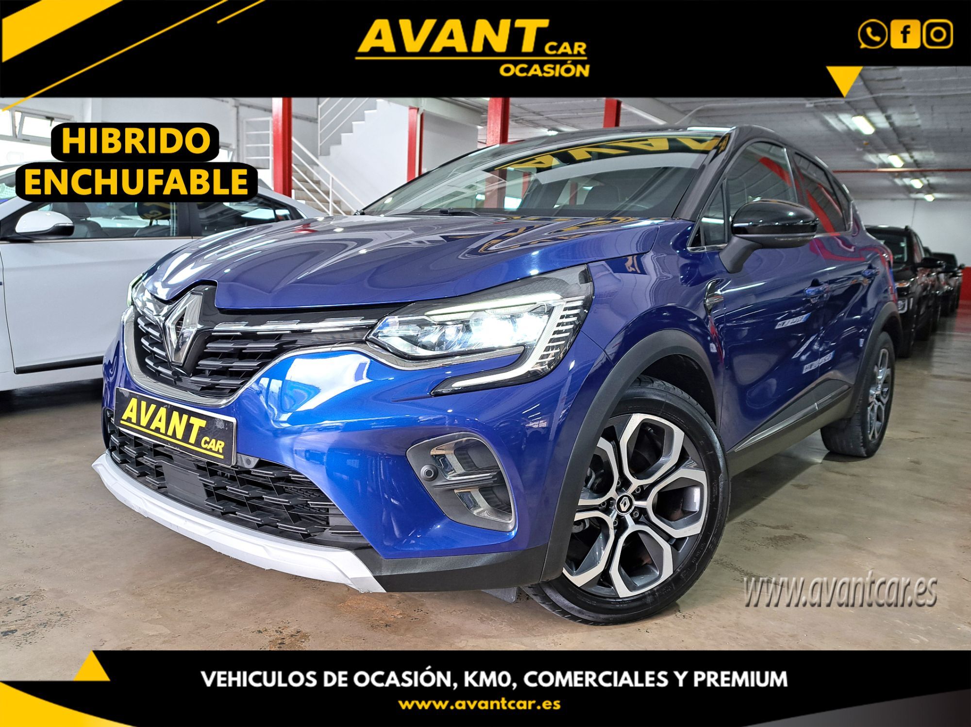 RENAULT Captur (E-TECH Híbrido Enchufable Zen 117kW) en Palmas, Las