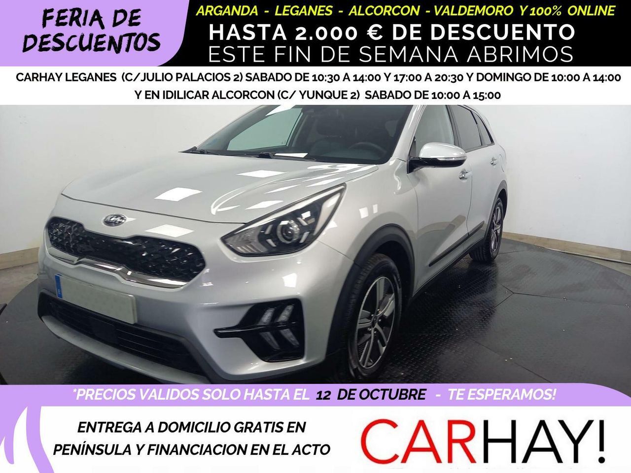 KIA Niro (1.6 GDI HEV 104KW (141CV) DRIVE) en Madrid