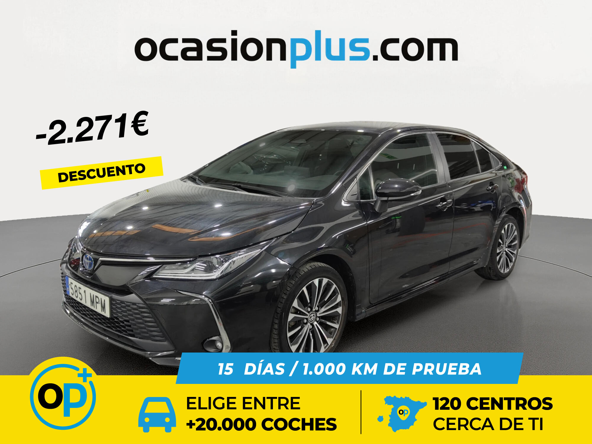 TOYOTA Corolla (Sedan 140H Style 103 kW (140 CV)) en Madrid