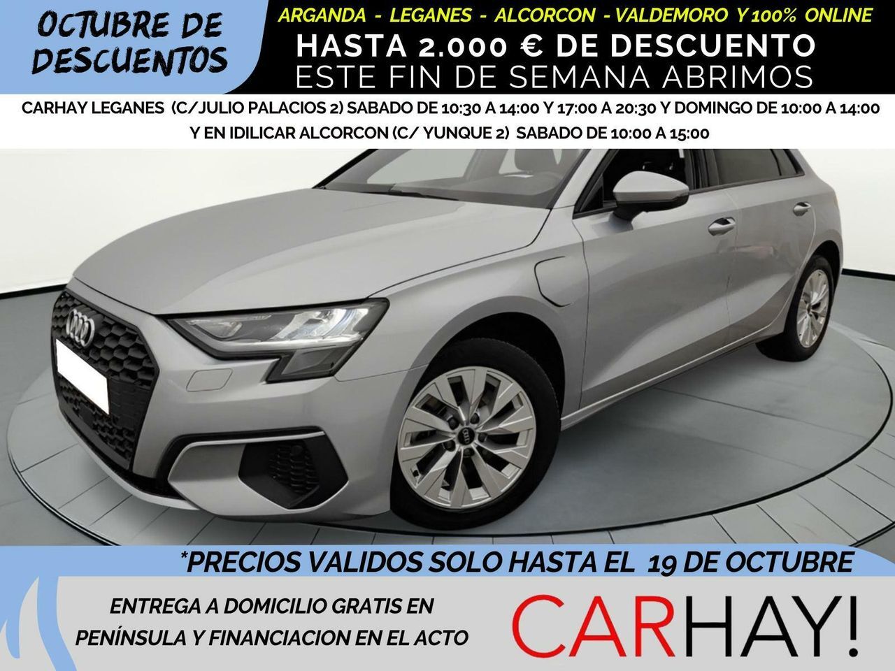 AUDI A3 (SPORTBACK 1.4 40 TFSI E 5D) en Madrid