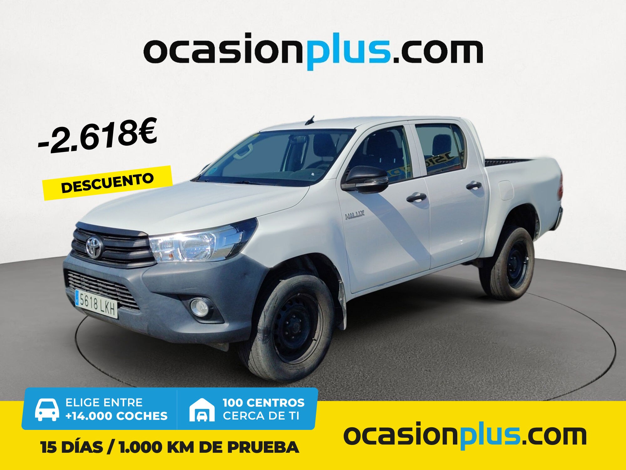 TOYOTA Hilux (2.4 D-4D Doble Cabina GX 110 kW (150 CV)) en Madrid