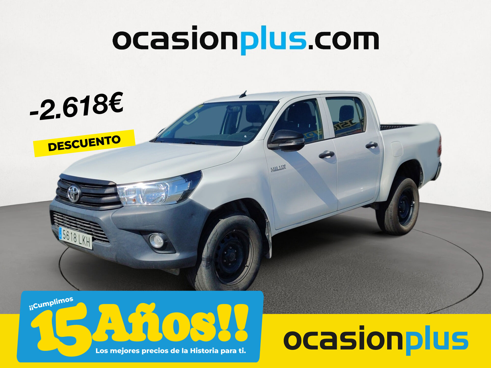 TOYOTA Hilux (2.4 D-4D Doble Cabina GX 110 kW (150 CV)) en Madrid