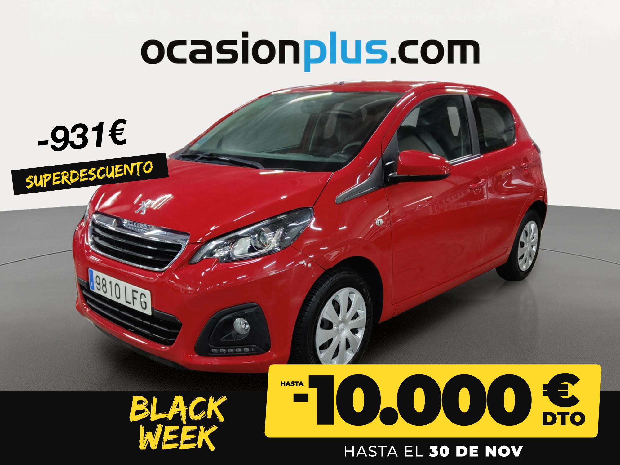 PEUGEOT 108 (1.0 VTi Active 53 kW (72 CV)) en Madrid