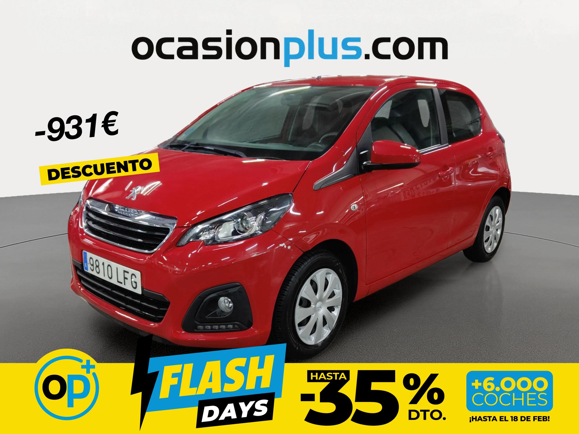 Foto del PEUGEOT 108 1.0 VTi S&S Active 72