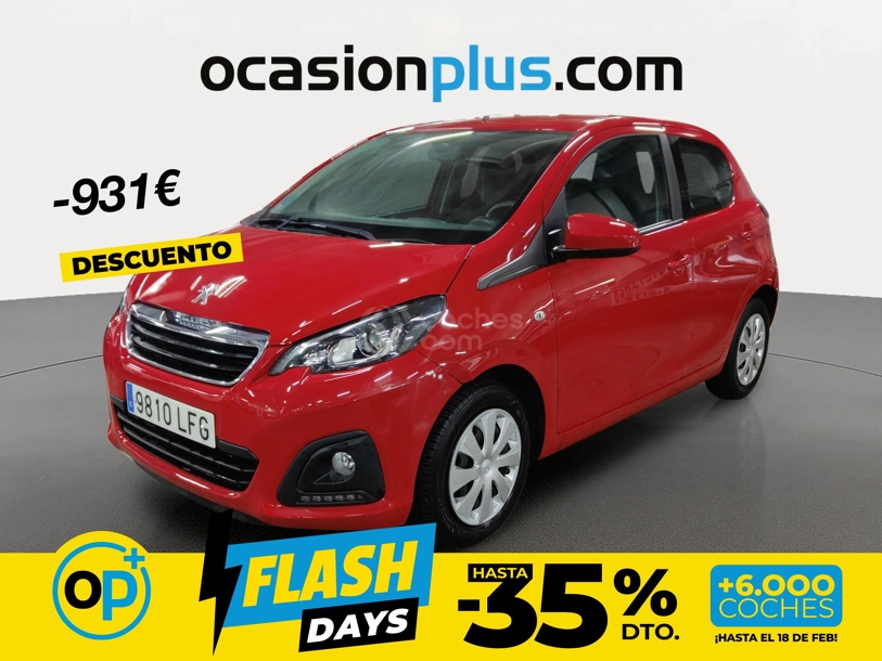 Foto del PEUGEOT 108 1.0 VTi S&S Active 72