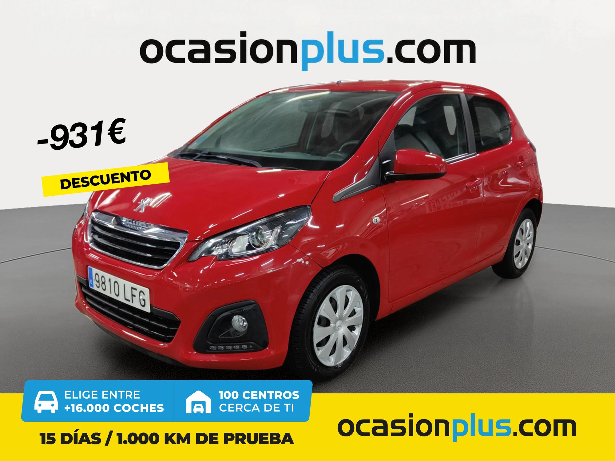 PEUGEOT 108 (1.0 VTi Active 53 kW (72 CV)) en Madrid