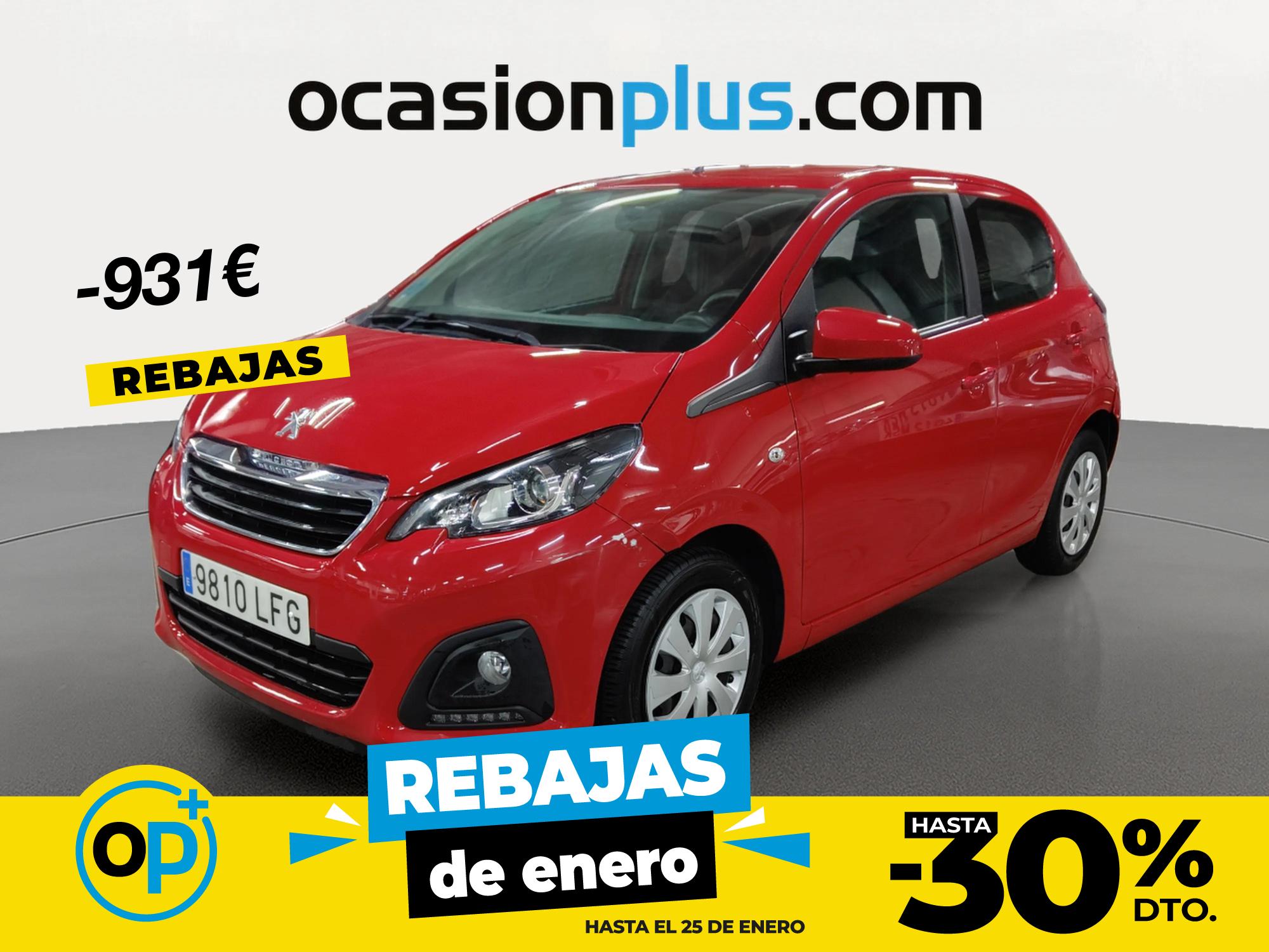PEUGEOT 108 (1.0 VTi Active 53 kW (72 CV)) en Madrid