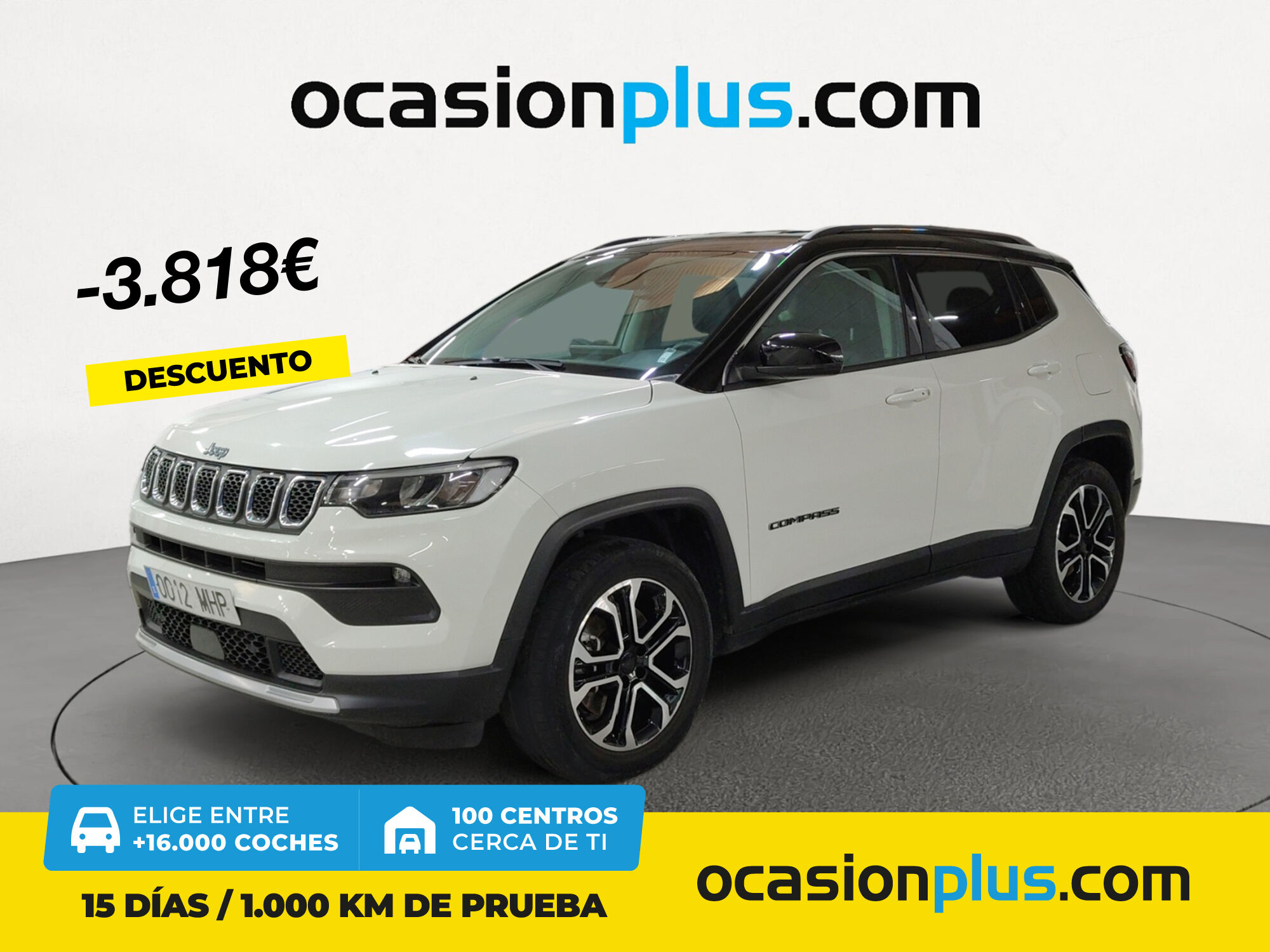 JEEP Compass (1.3 PHEV Limited AWD AT 140 kW (190 CV)) en Madrid