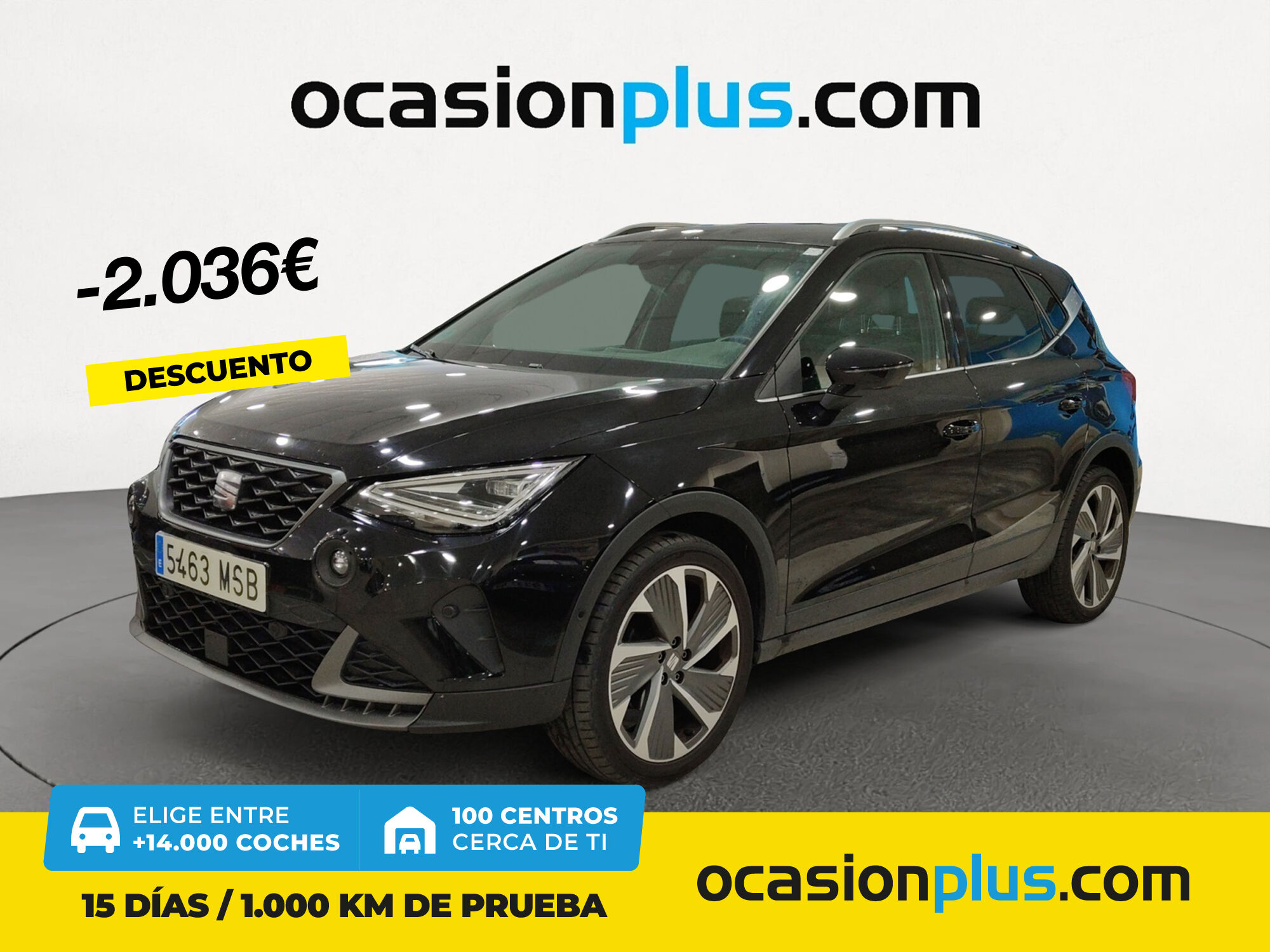 SEAT Arona (1.5 TSI FR XL DSG 110 kW (150 CV)) en Madrid
