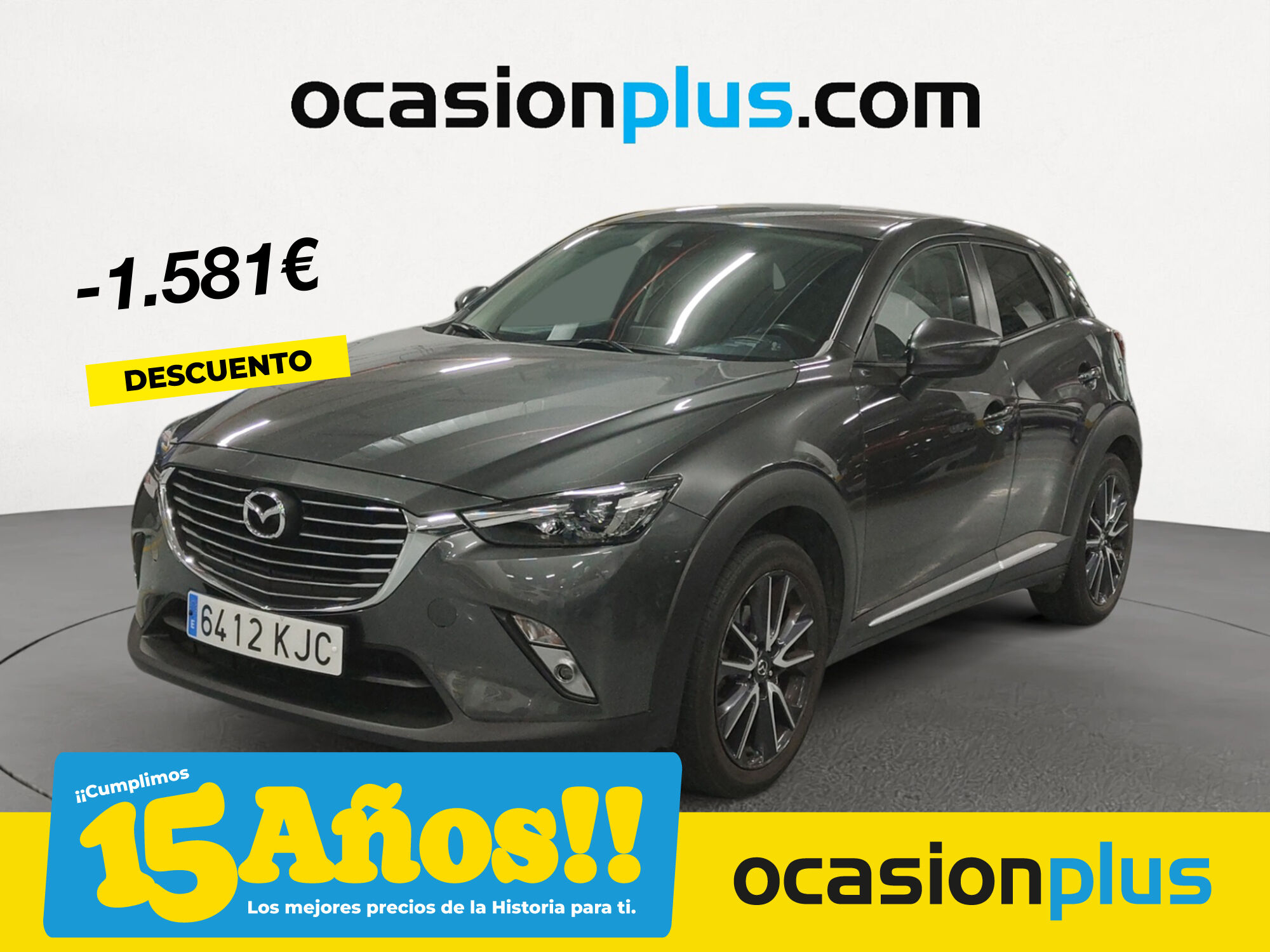 MAZDA CX-3 (2.0 SKYACTIV GE Luxury 2WD AT 88 kW (120 CV)) en Madrid