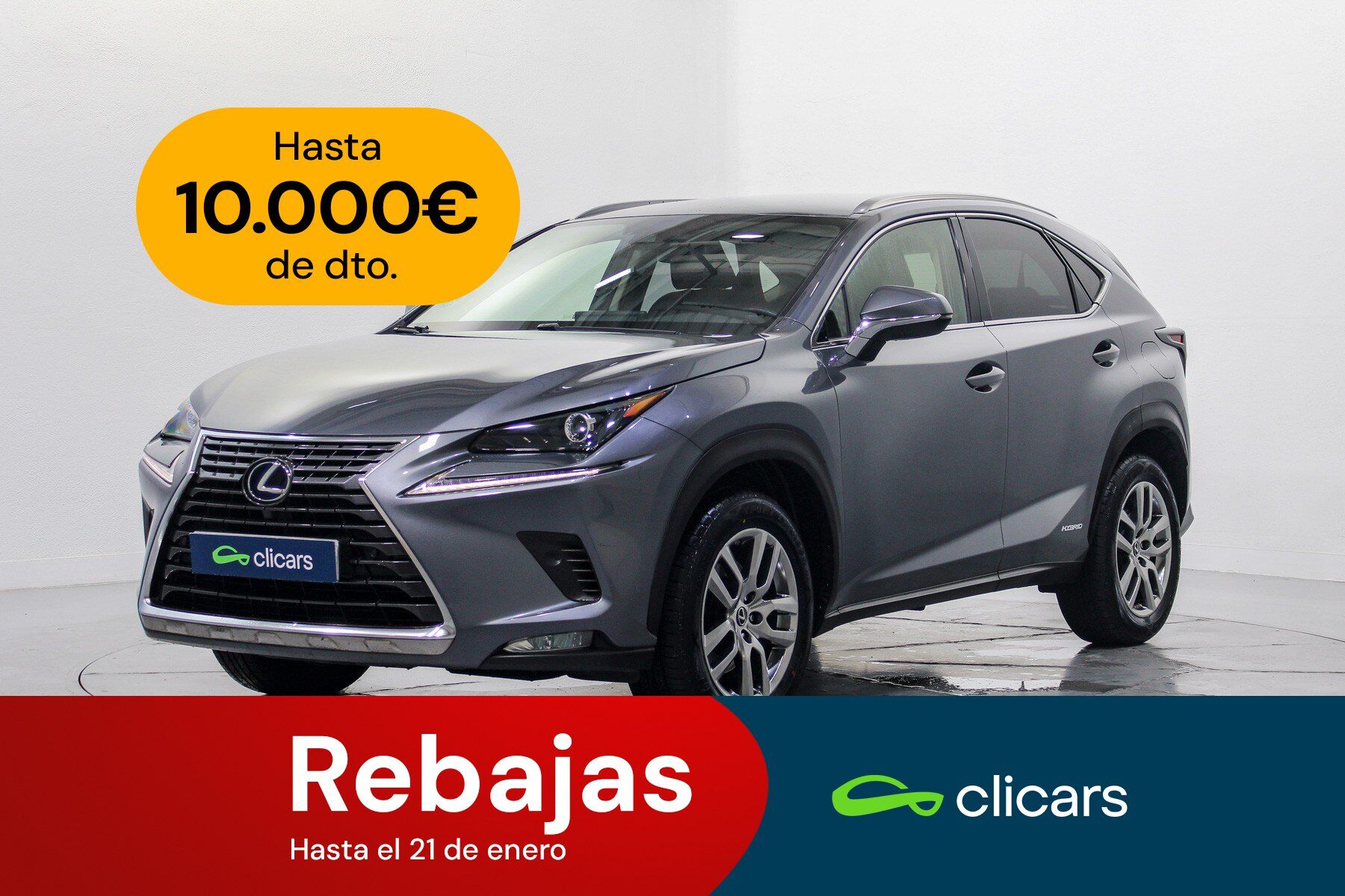 LEXUS NX (NX 300h Executive Navigation 4WD) en Madrid