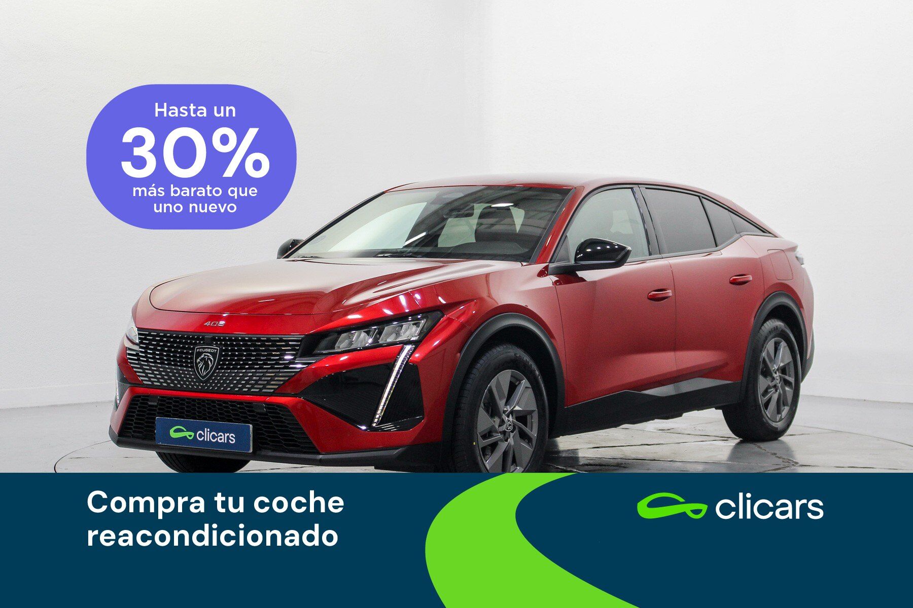 PEUGEOT 408 (408 Hybrid 180 Allure e-EAT8) en Madrid