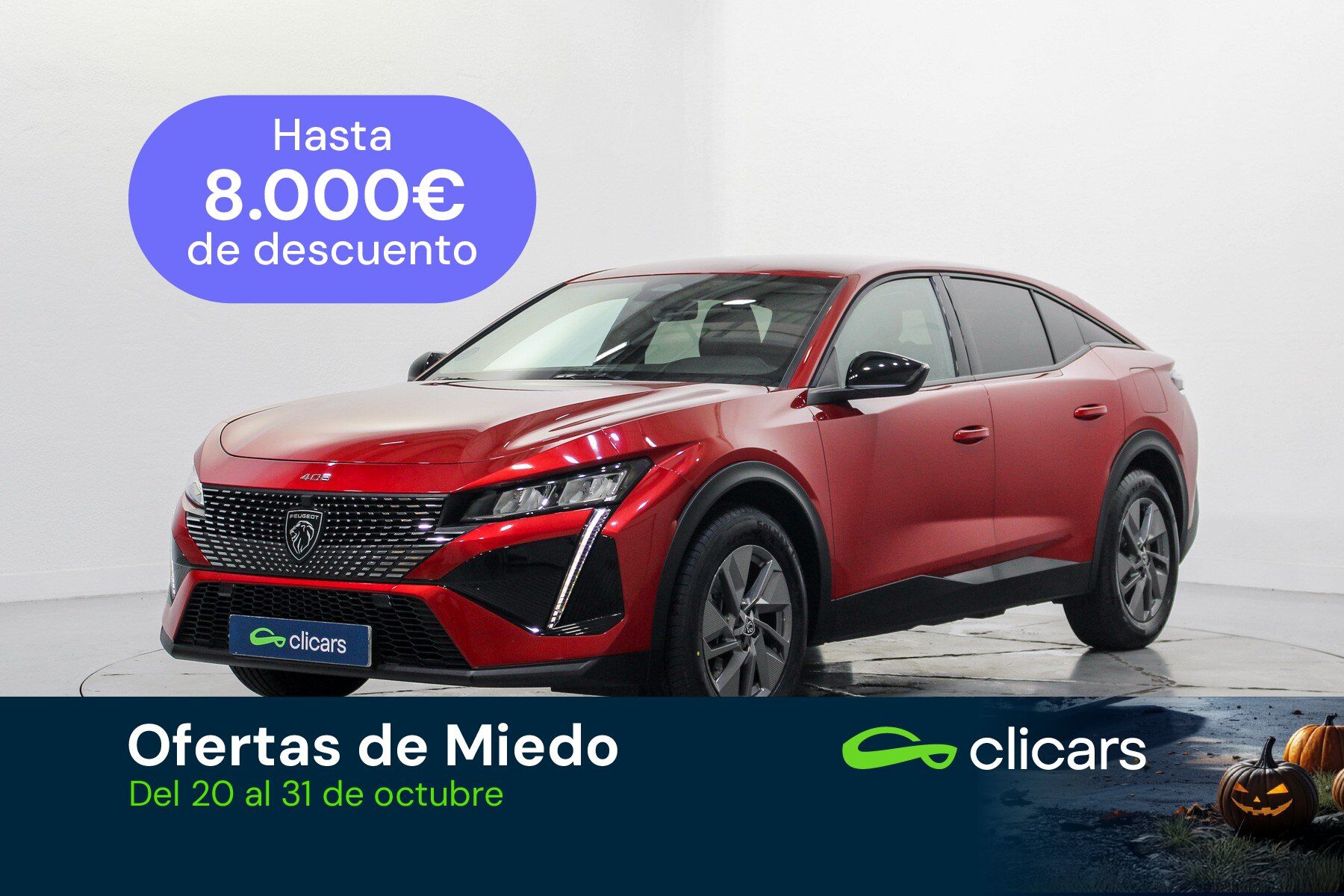 PEUGEOT 408 (408 Hybrid 180 Allure e-EAT8) en Madrid