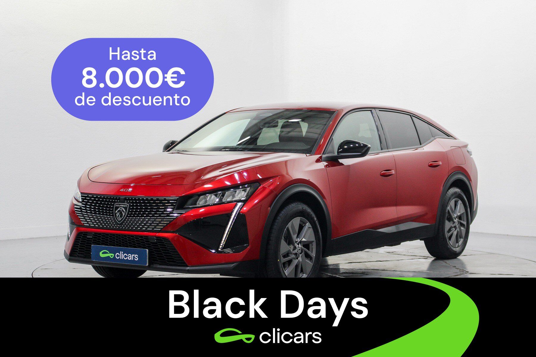 PEUGEOT 408 (408 Hybrid 180 Allure e-EAT8) en Madrid