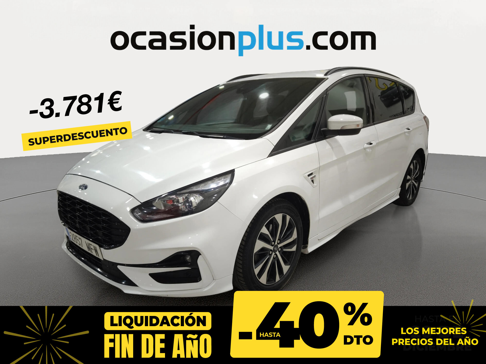 FORD S-Max (2.5 Duratec Atk. FHEV ST-Line Auto 140 kW (190 CV)) en Madrid