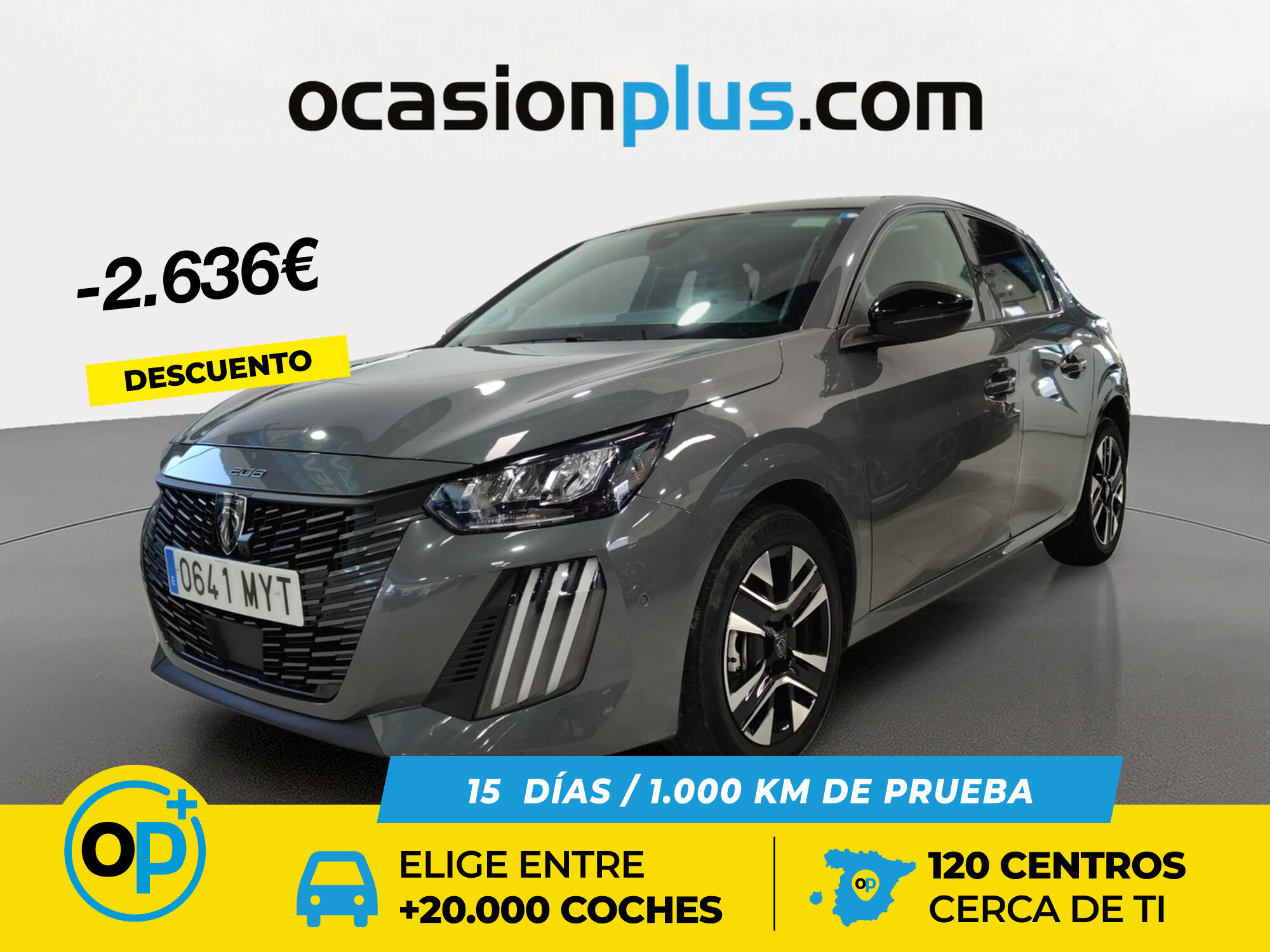 PEUGEOT 208 (Allure Hybrid eDCS6 75 kW (100 CV)) en Madrid