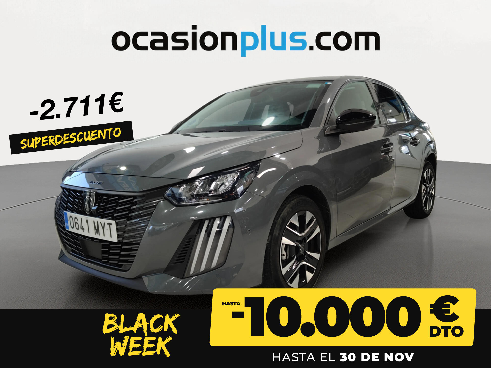 PEUGEOT 208 (Allure Hybrid eDCS6 75 kW (100 CV)) en Madrid