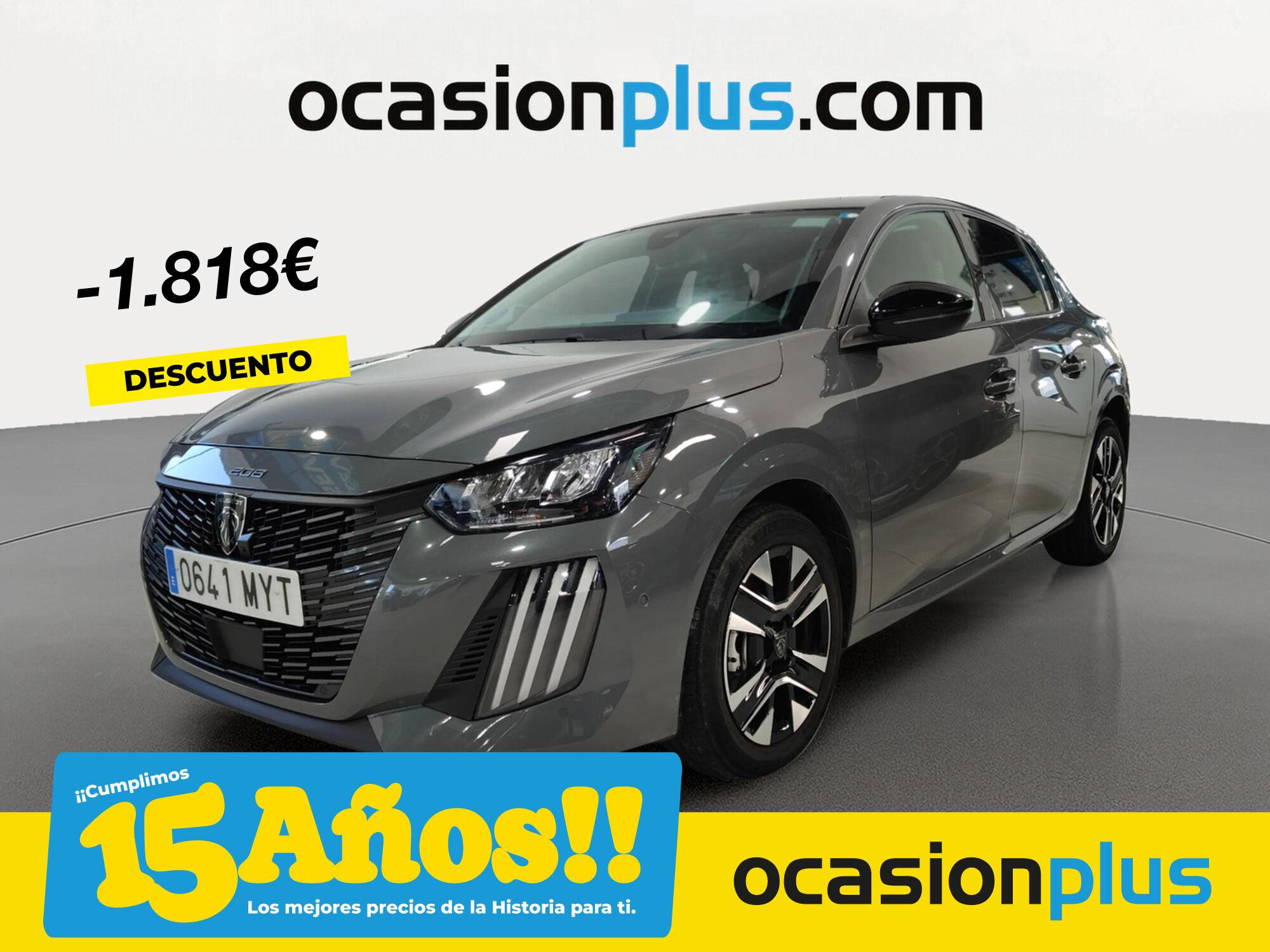 PEUGEOT 208 (Allure Hybrid eDCS6 75 kW (100 CV)) en Madrid