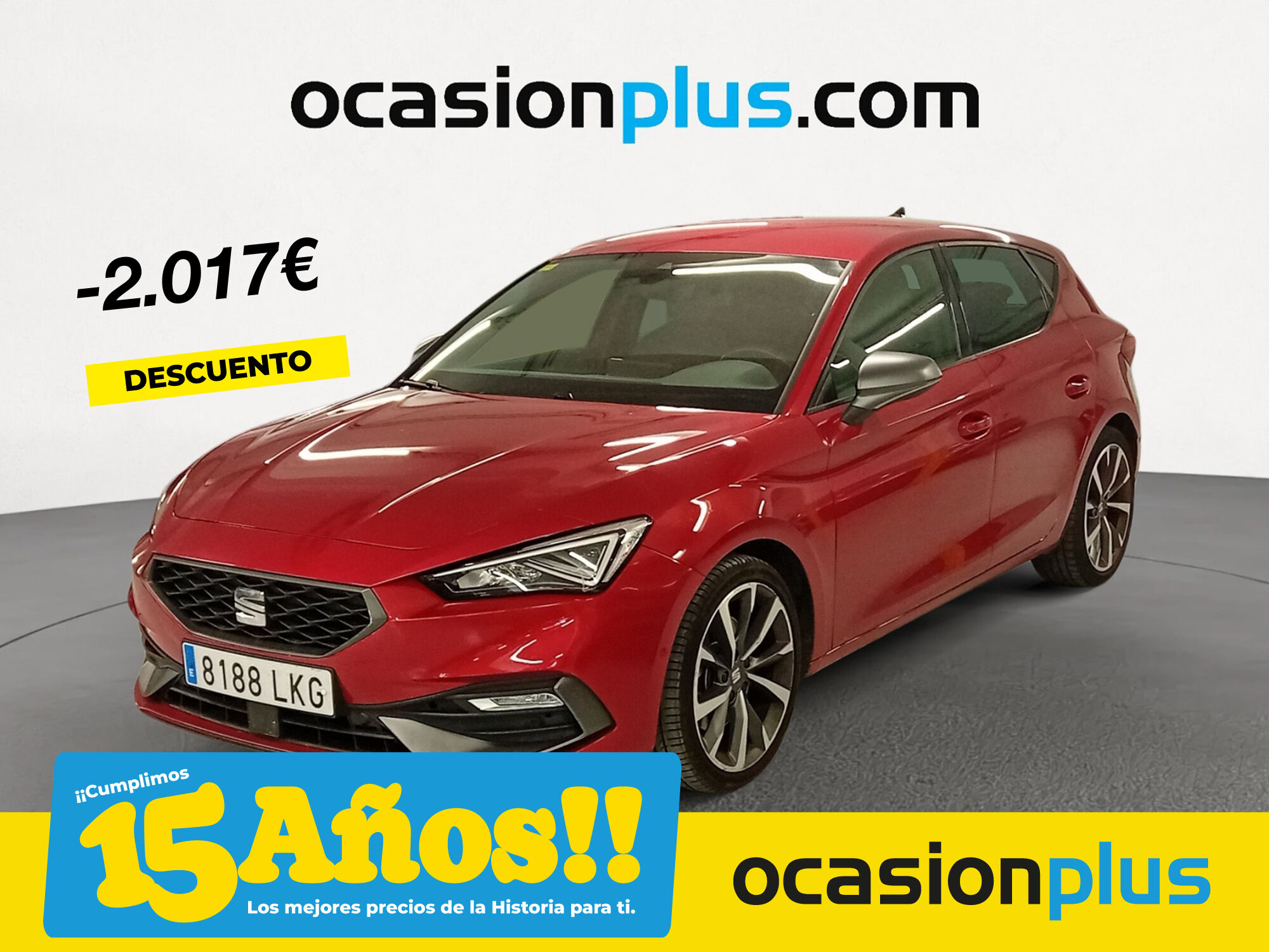 SEAT León (1.5 eTSI S&S FR DSG 110 kW (150 CV)) en Madrid