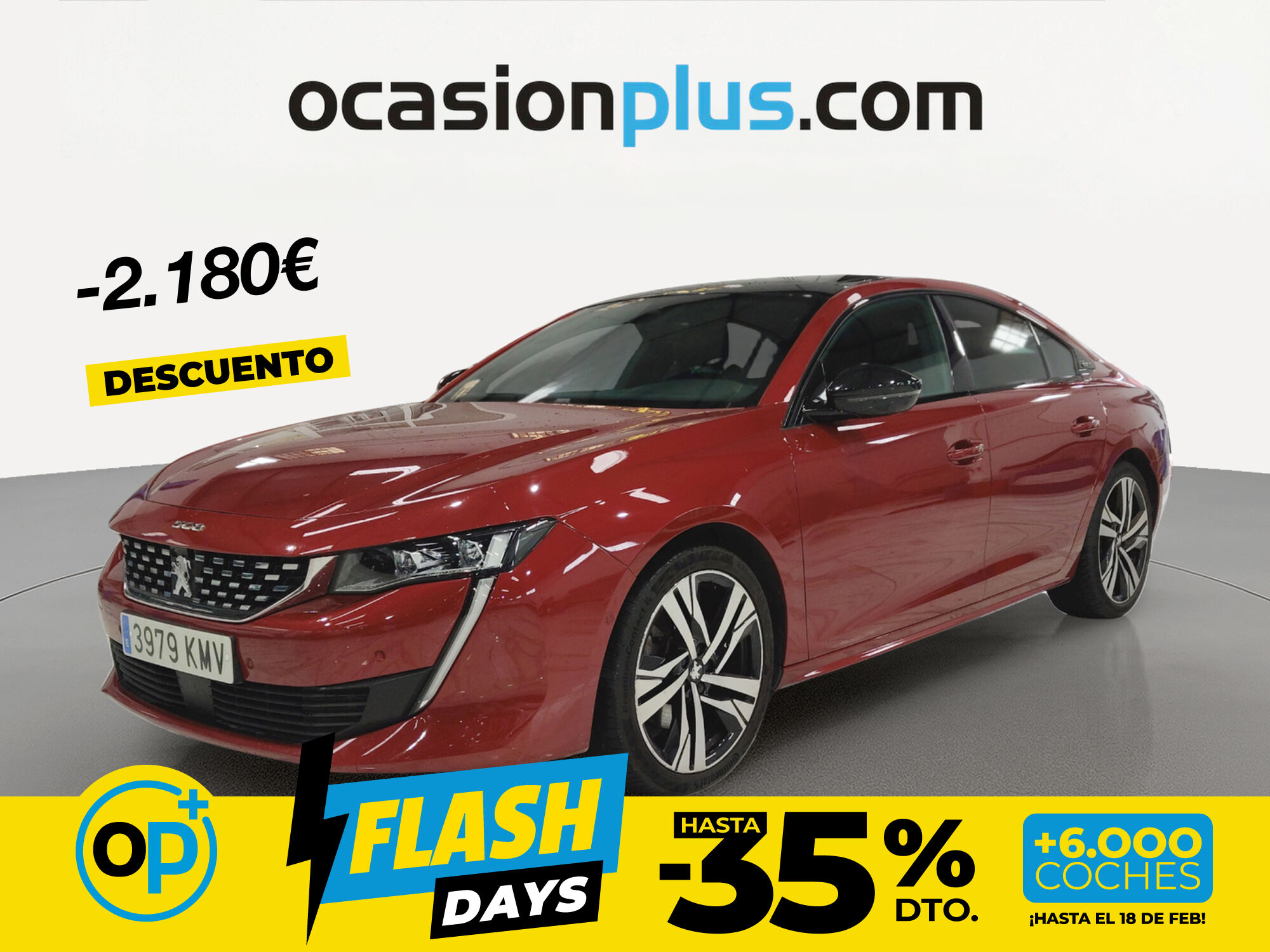 Foto del PEUGEOT 508 2.0BlueHDi S&S GT EAT8 180