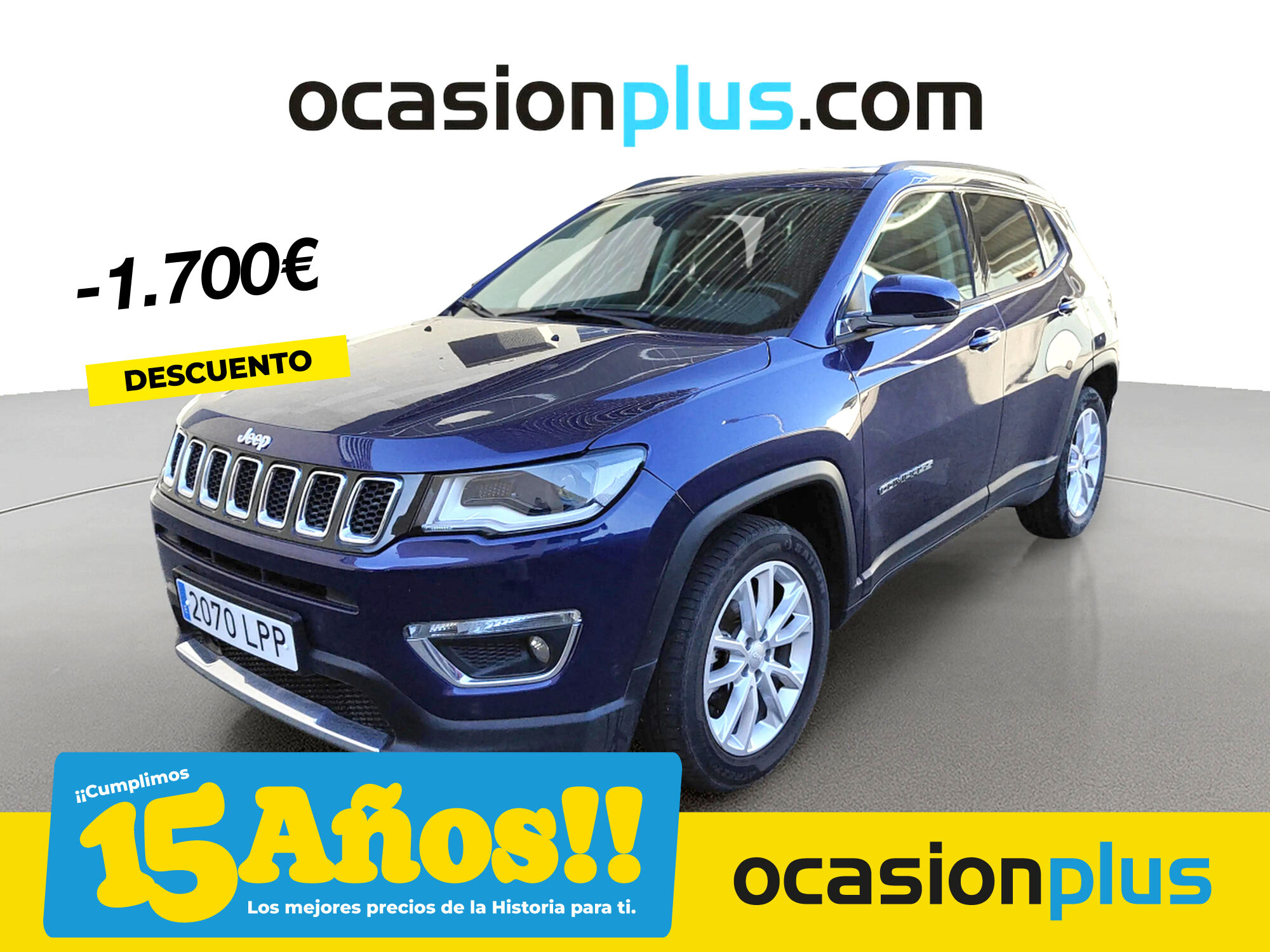 JEEP Compass (1.3 Gse Limited 4x2 FWD 96 kW (130 CV)) en Madrid