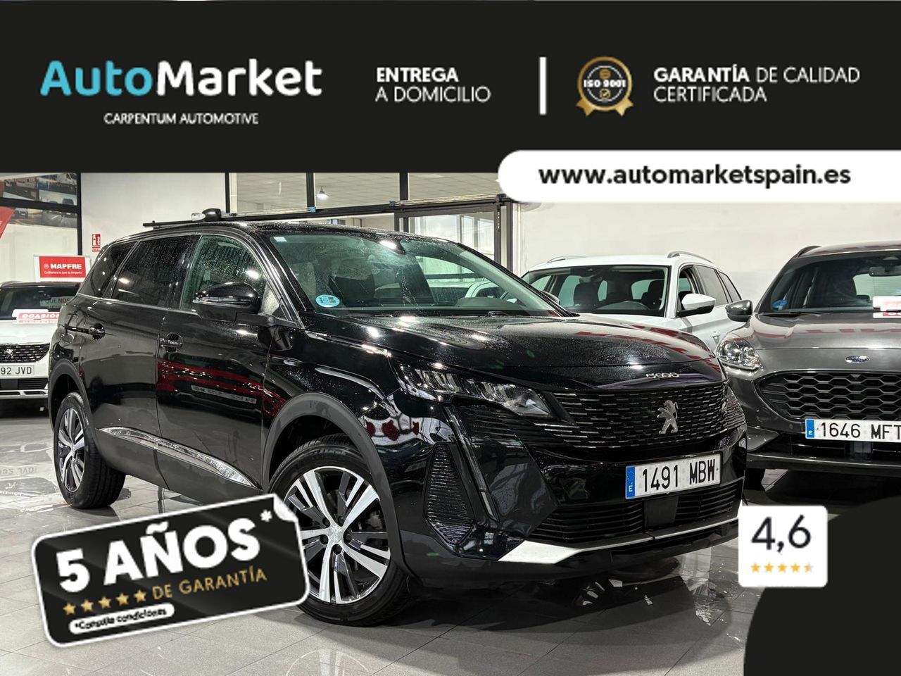 PEUGEOT 5008 (ALLUR	1.2 PURETECH 96KW S&S ALLURE EAT8) en Lugo