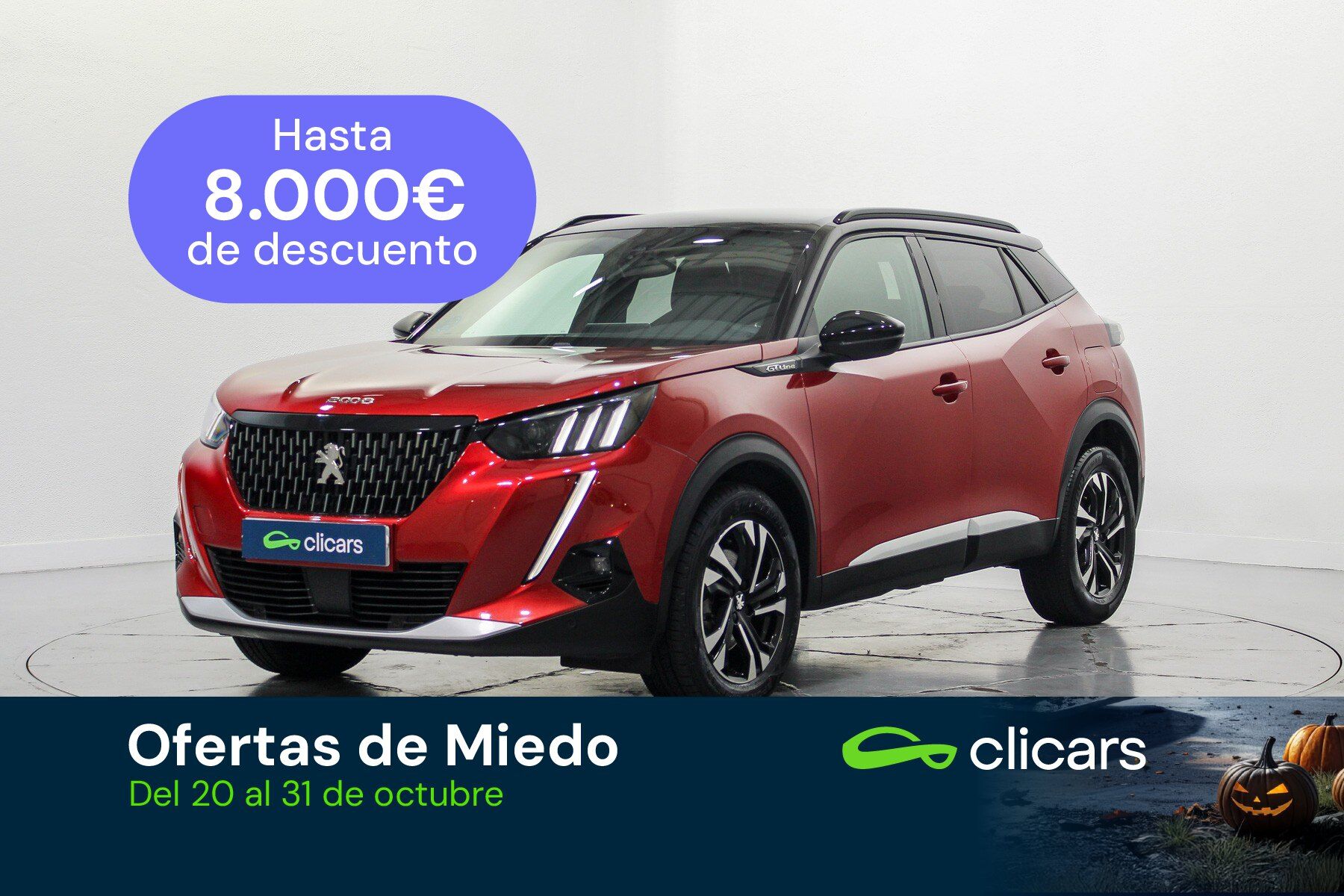 PEUGEOT 2008 (2008 1.5BlueHDi S&S GT Line EAT8 130) en Madrid