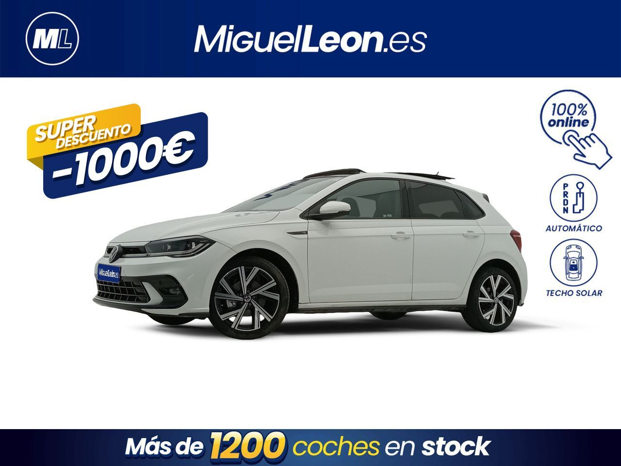 VOLKSWAGEN Polo (R-Line 1.0 TSI 81kW (110CV) DSG) en Palmas, Las