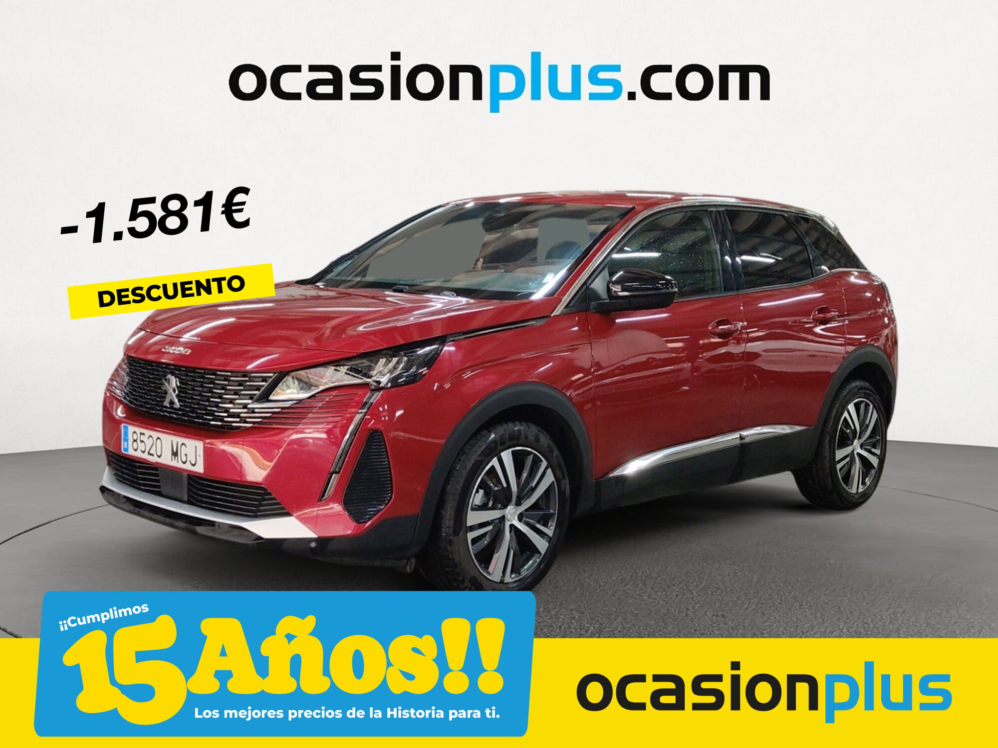 PEUGEOT 3008 (PureTech 130 S&S Allure Pack 96 kW (130 CV)) en Madrid
