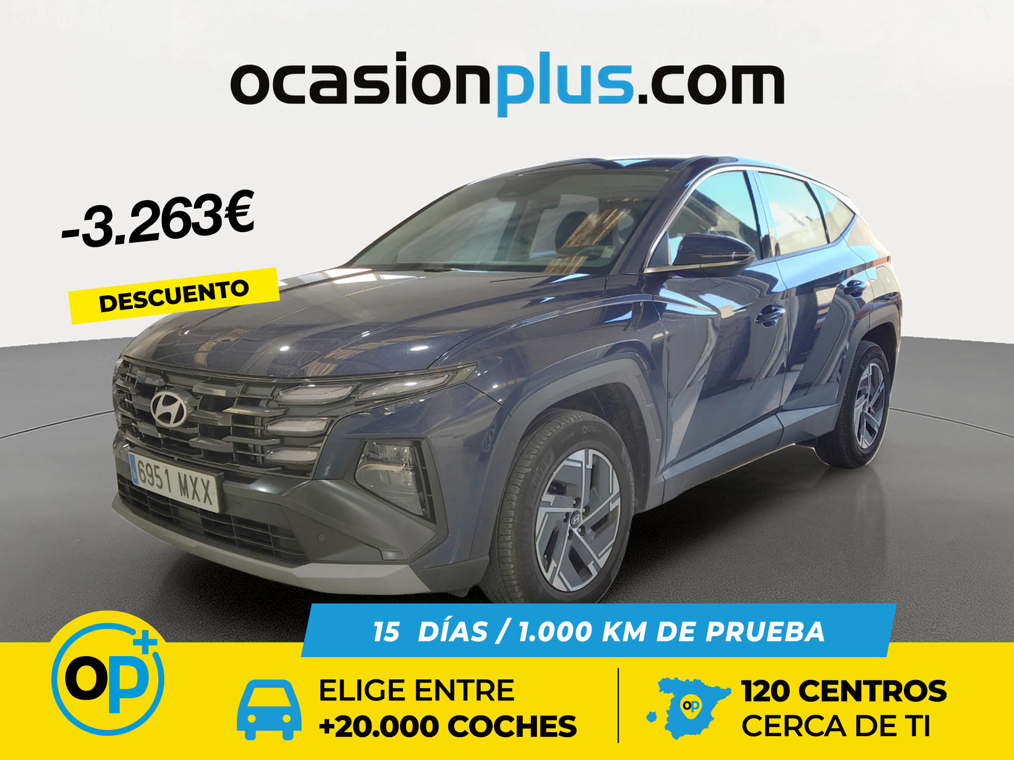 HYUNDAI Tucson (1.6T Klass 118 kW (160 CV)) en Madrid