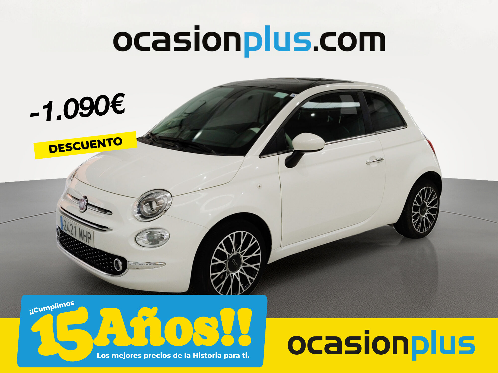 FIAT 500 (1.0 Hybrid Dolcevita 51 kW (70 CV)) en Madrid