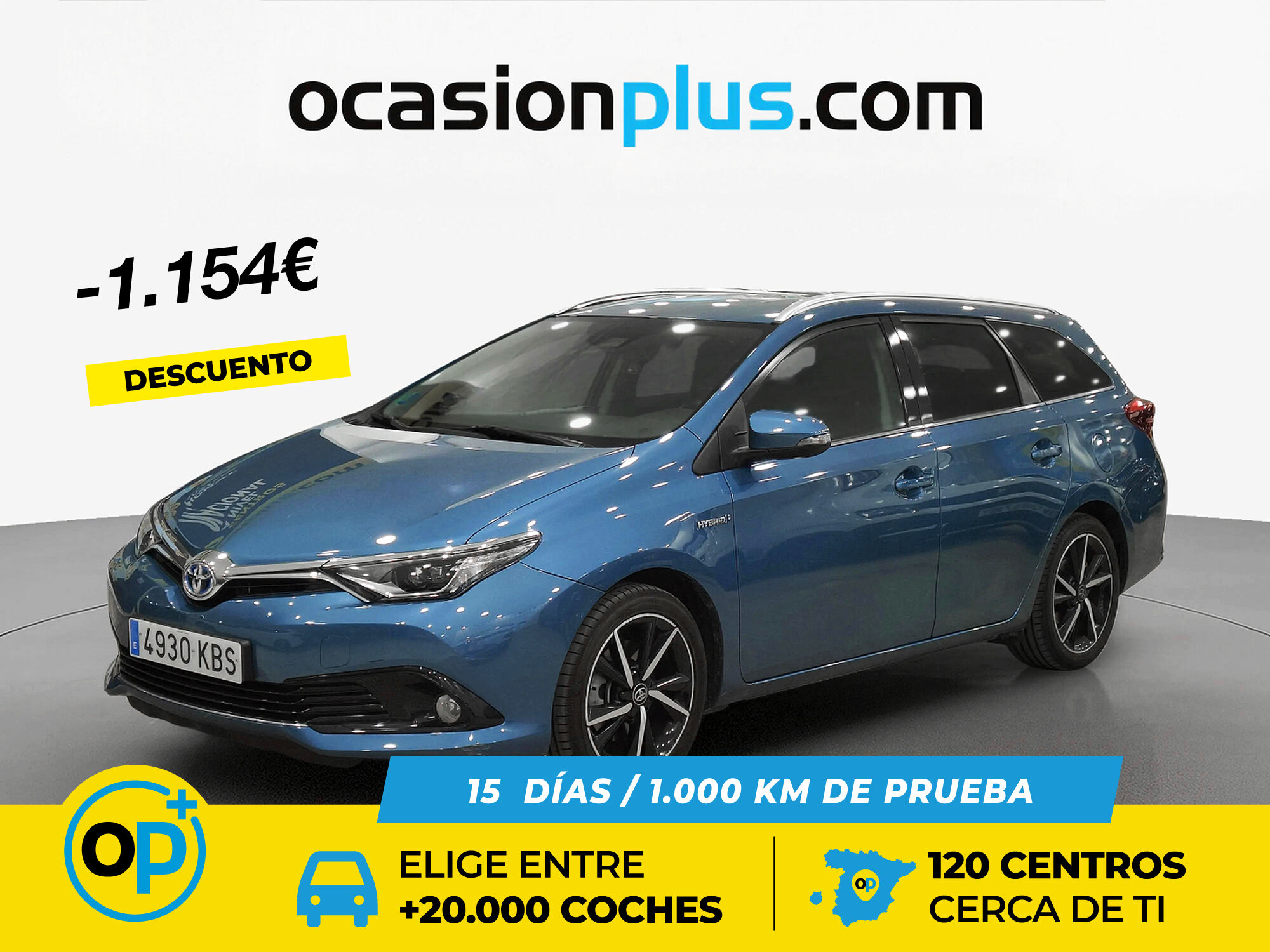TOYOTA Auris (140H Hybrid Touring Sports Feel! 100 kW (136 CV)) en Madrid