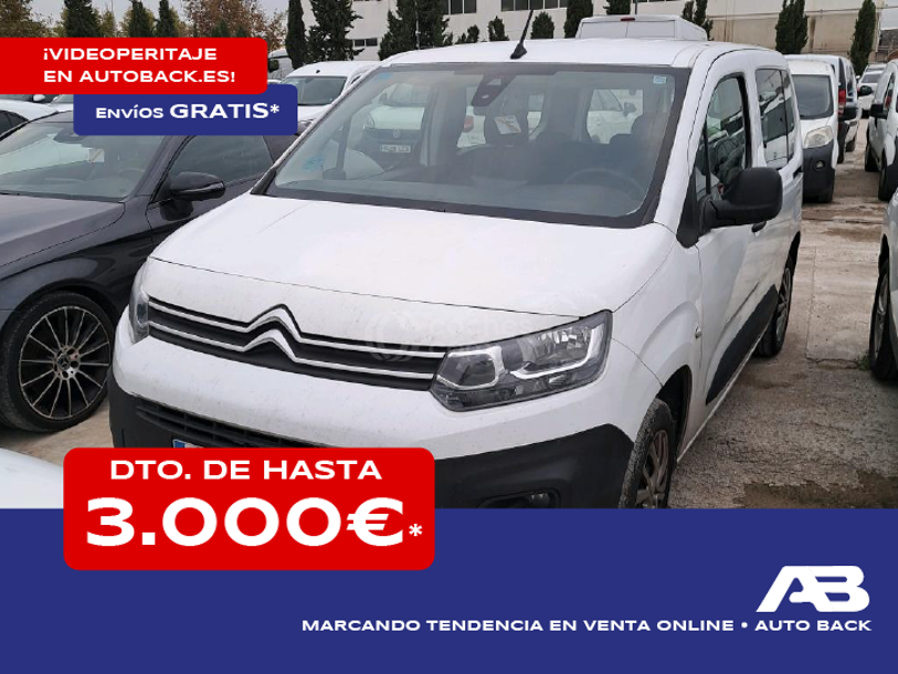 Foto del CITROEN Berlingo Van BlueHDi S&S Talla M Club CA 100