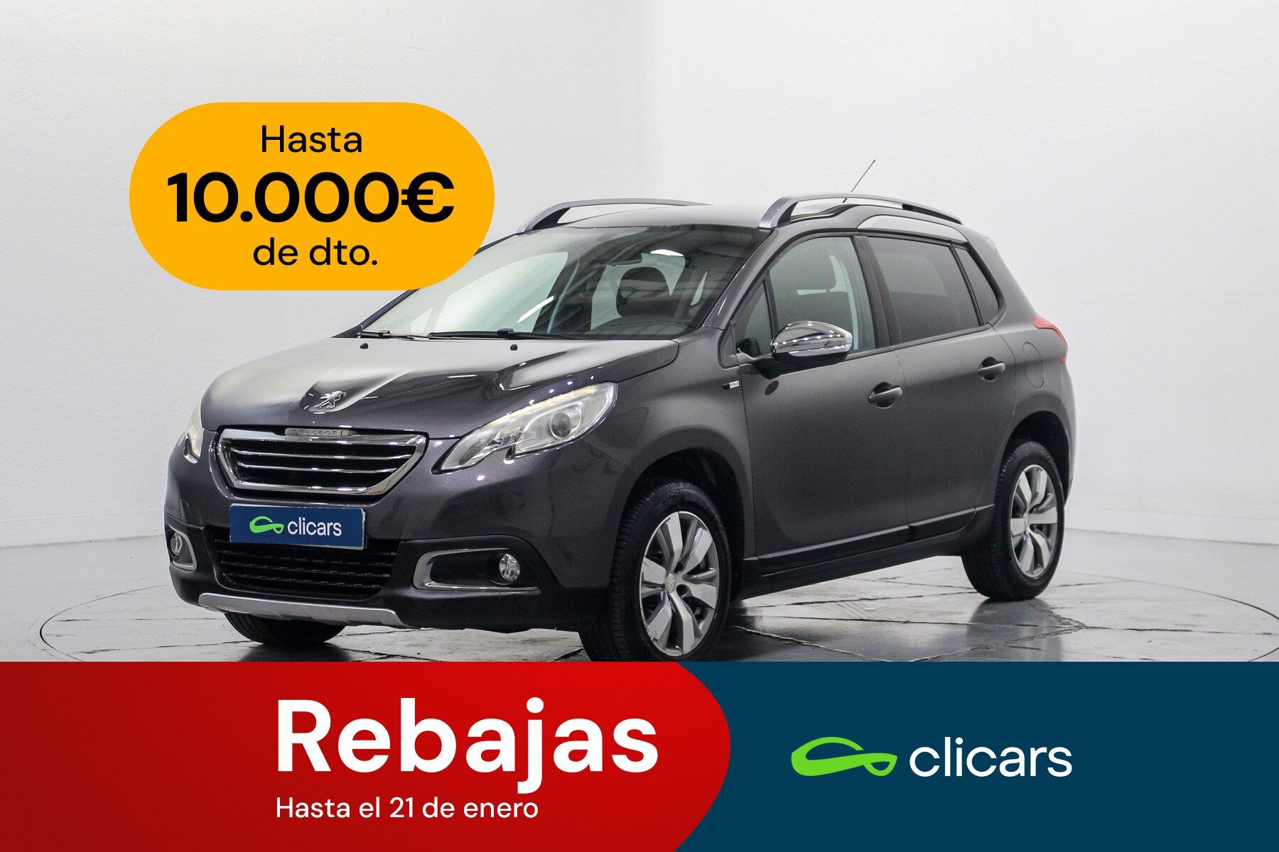 PEUGEOT 2008 (2008 1.6 BlueHDI Style 100) en Madrid